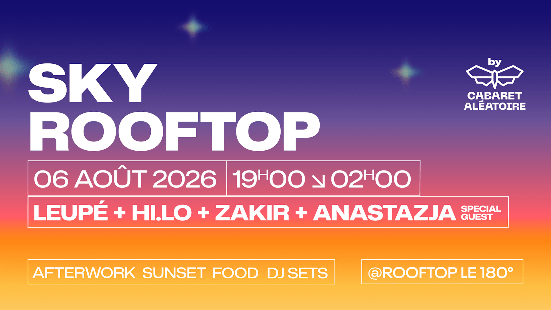 06/08 | Sky Rooftop