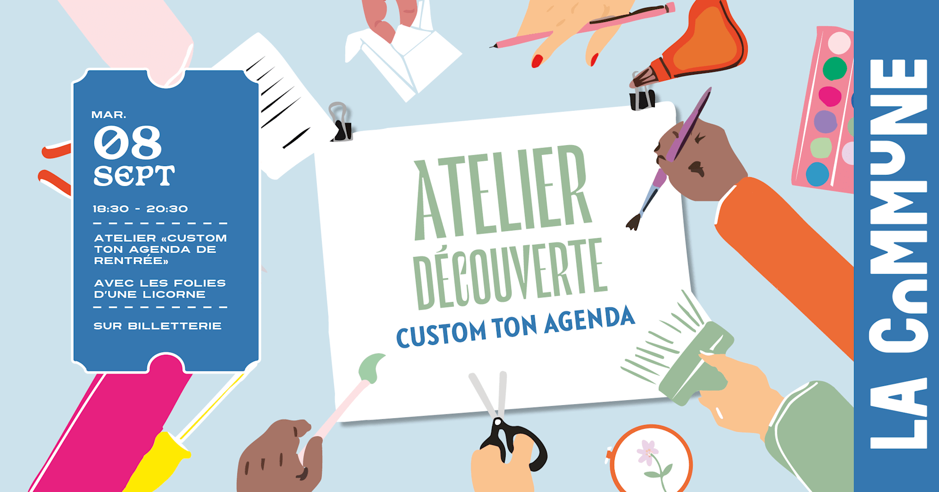 Custom Ton Agenda De La Rentrée !