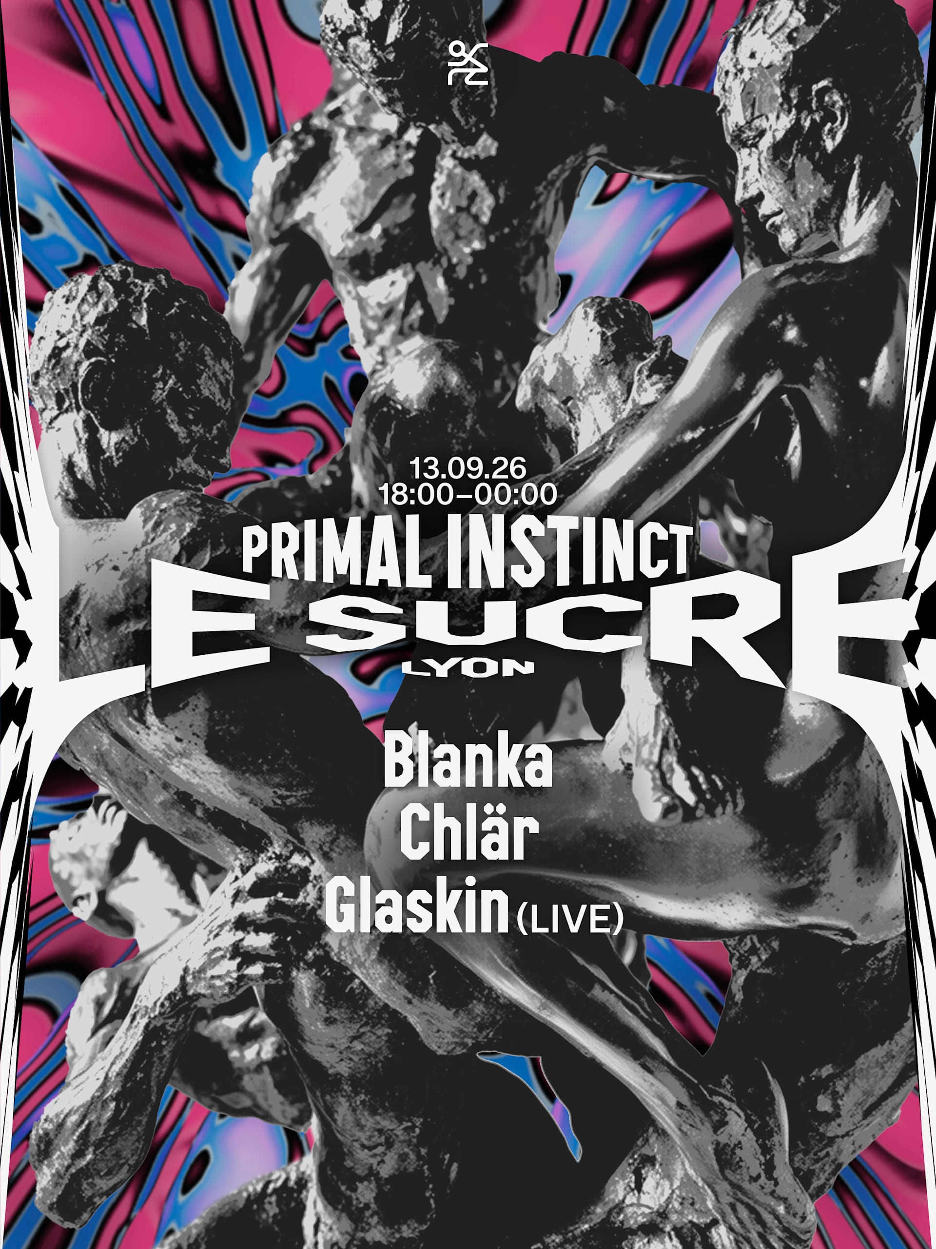 S.Society X Primal Instinct : Chlär, Blanka, Glaskin (Live)