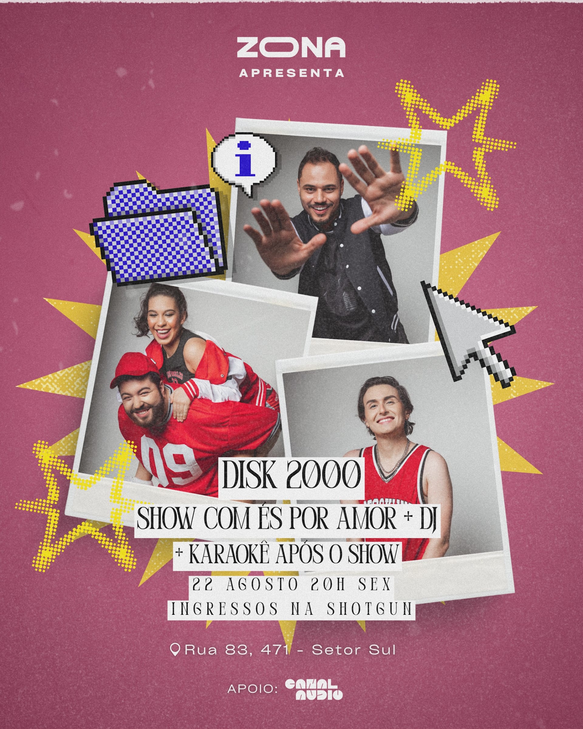 Zona Apresenta: Disk 2000 C/ Banda És Por Amor