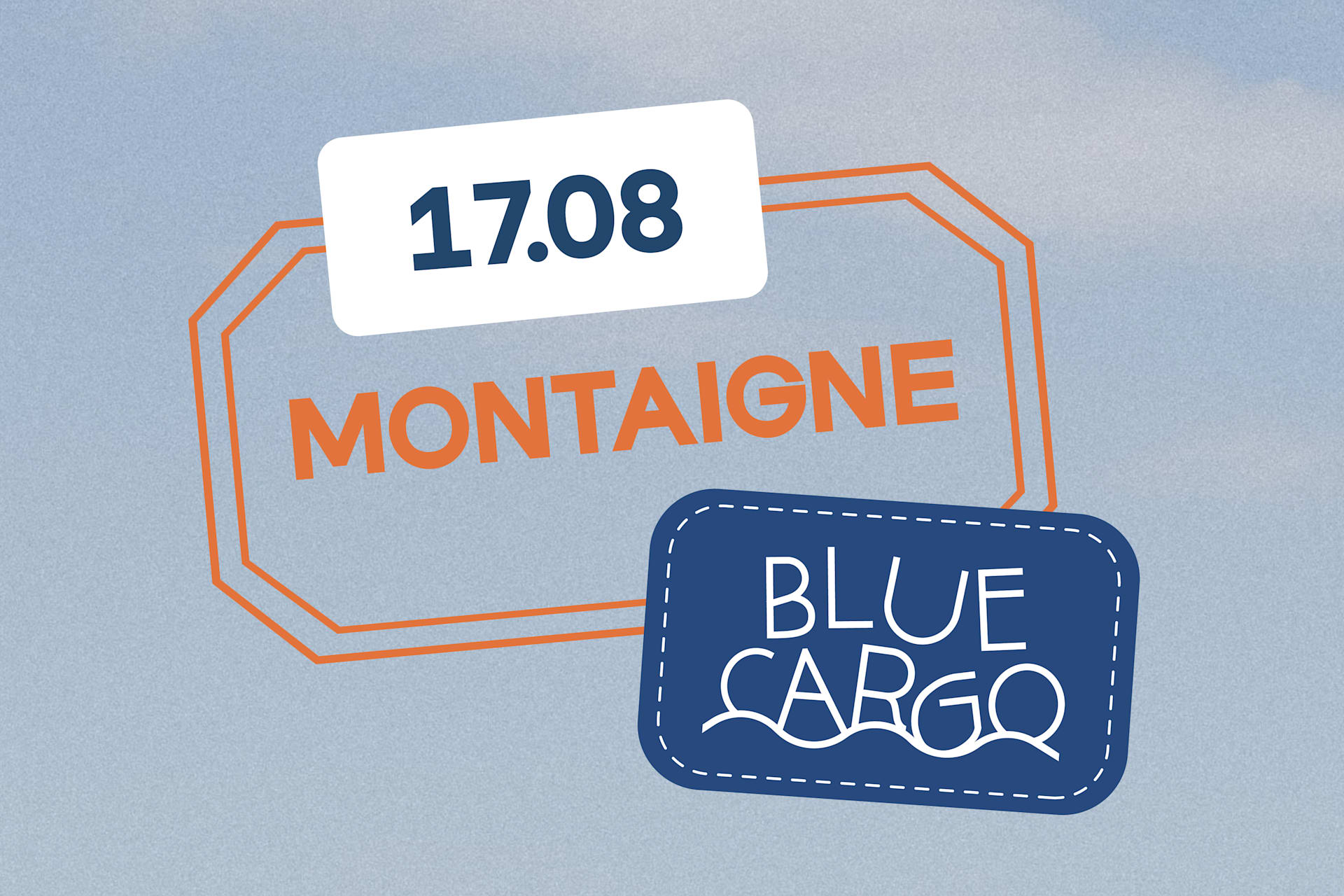 Le Blue Cargo Invite Montaigne