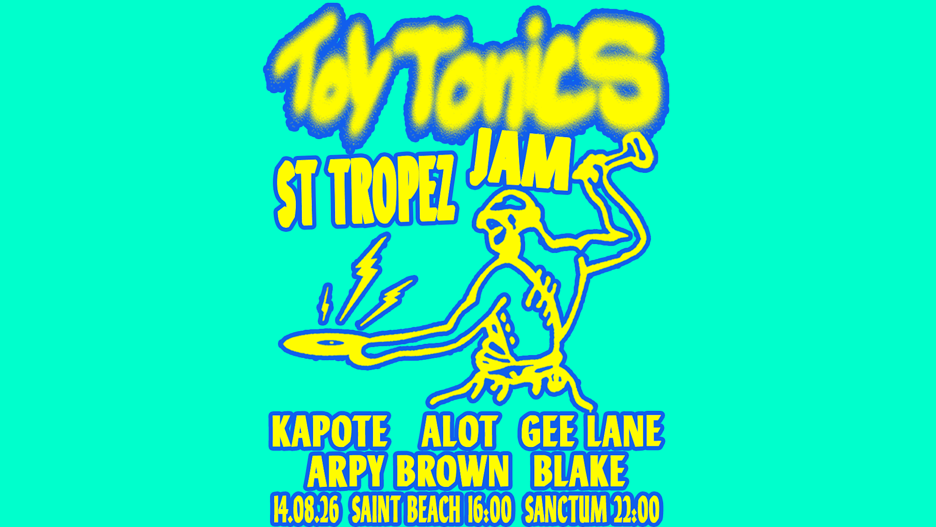 Toy Tonics At Sanctum St-Tropez