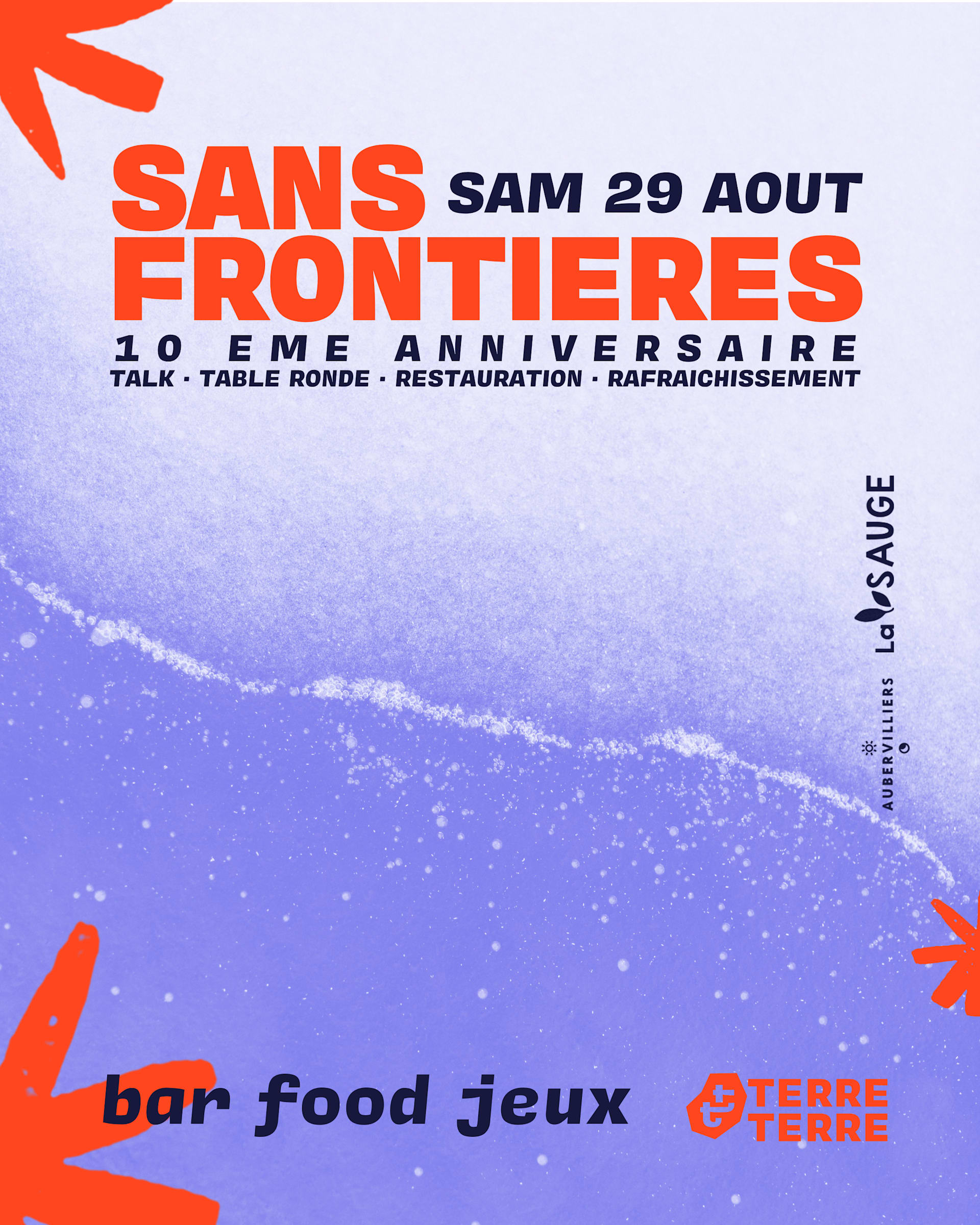 Les 10 Ans De Sans Frontières @ Terre Terre