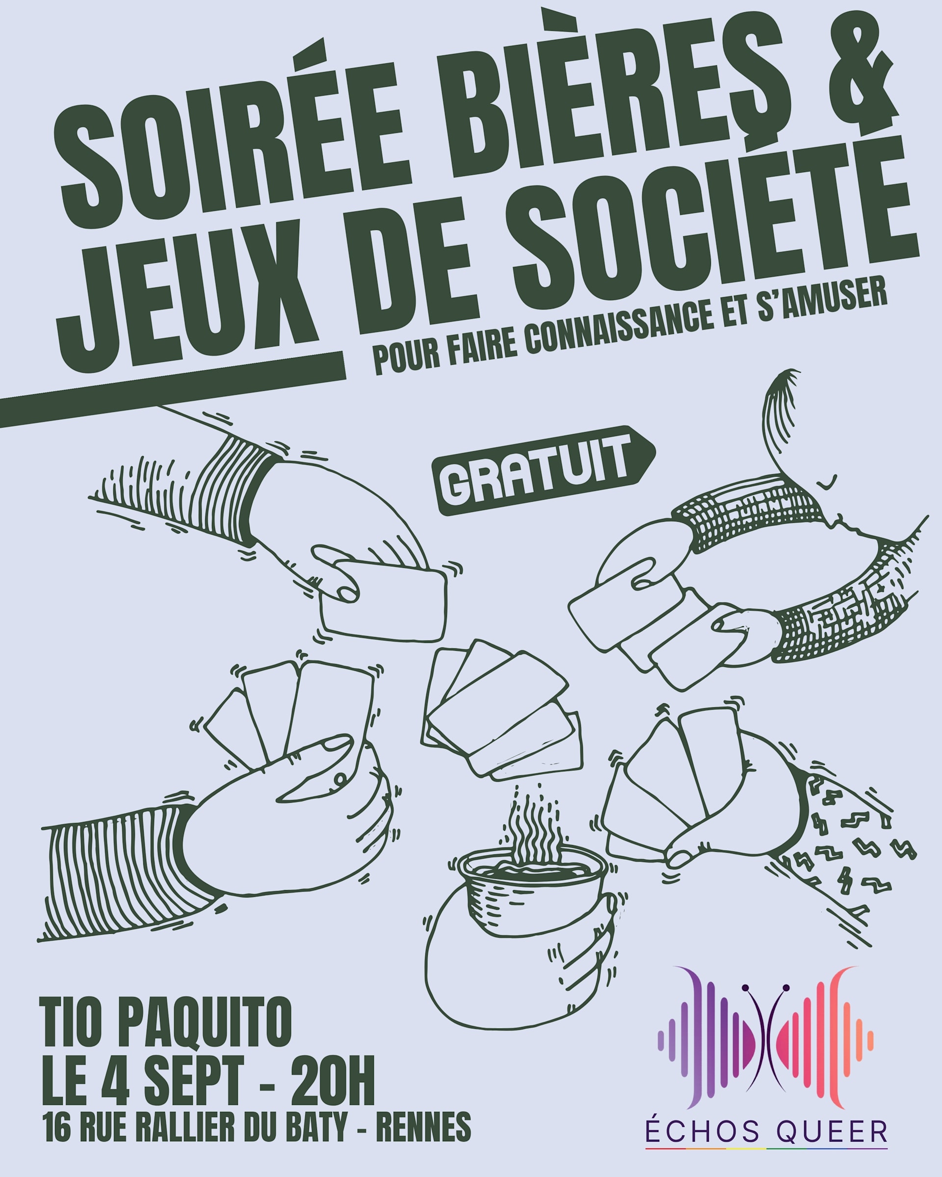 Soirée Bière Et Jeux De Société