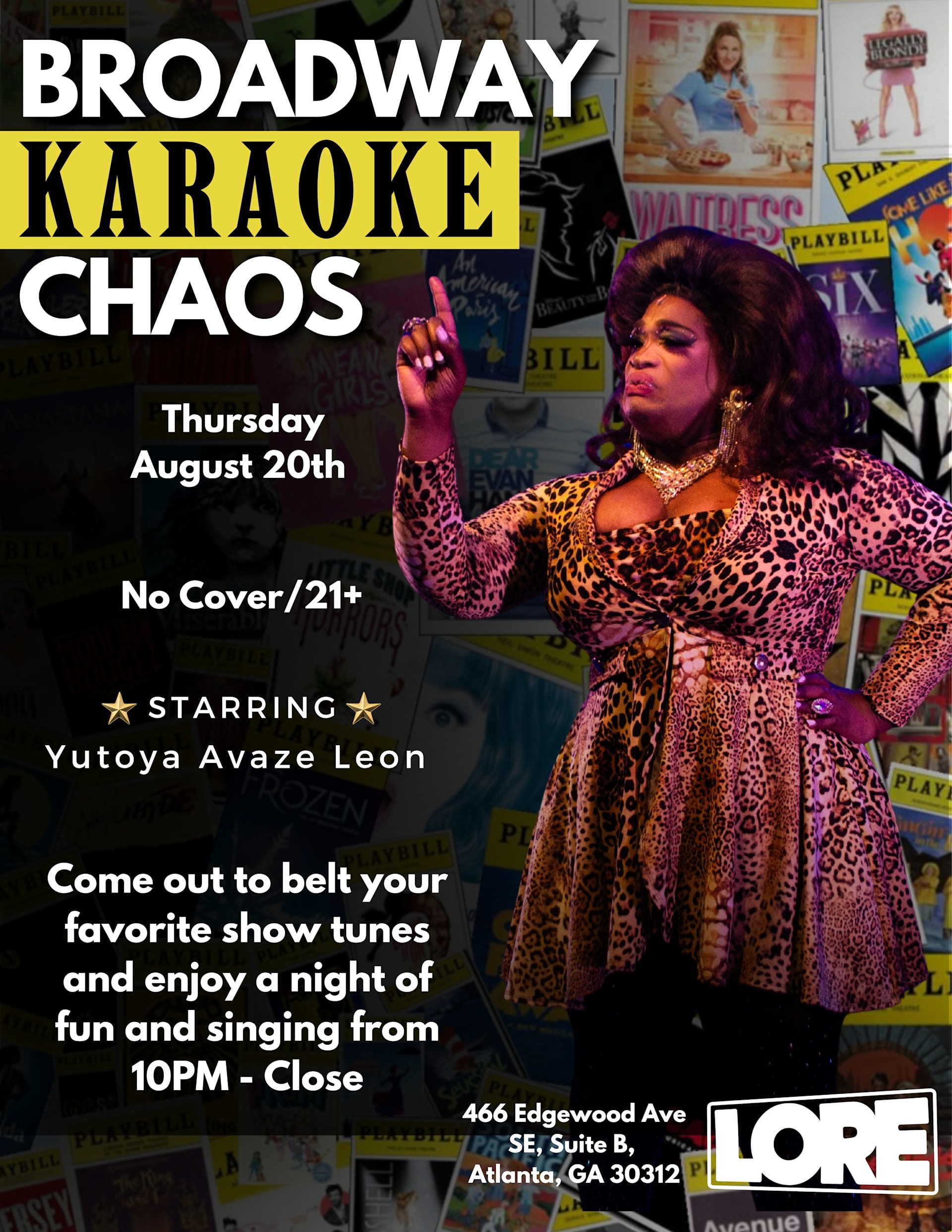 Broadway Karaoke Chaos!