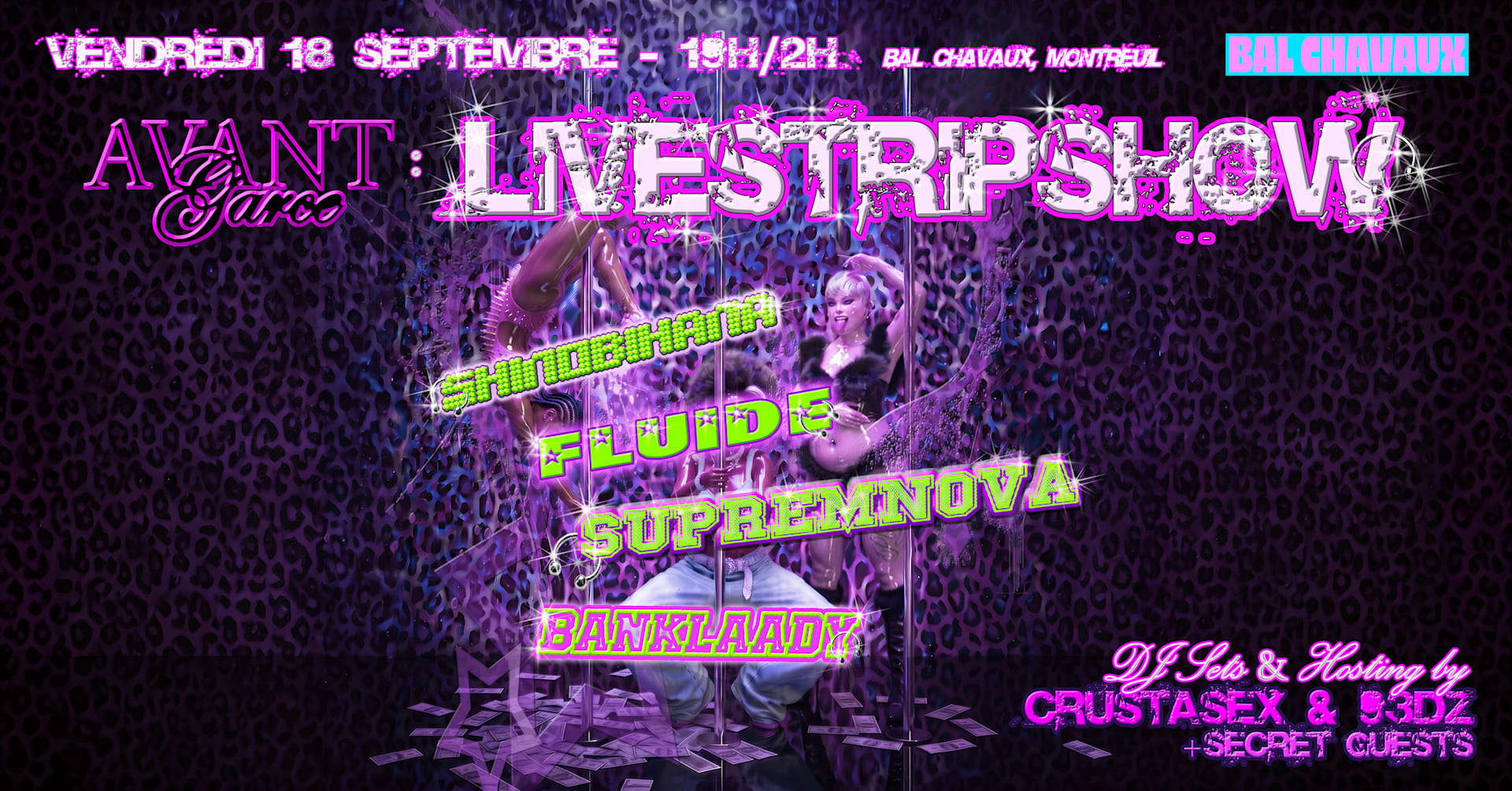 Avant-Garce : Livestripshow