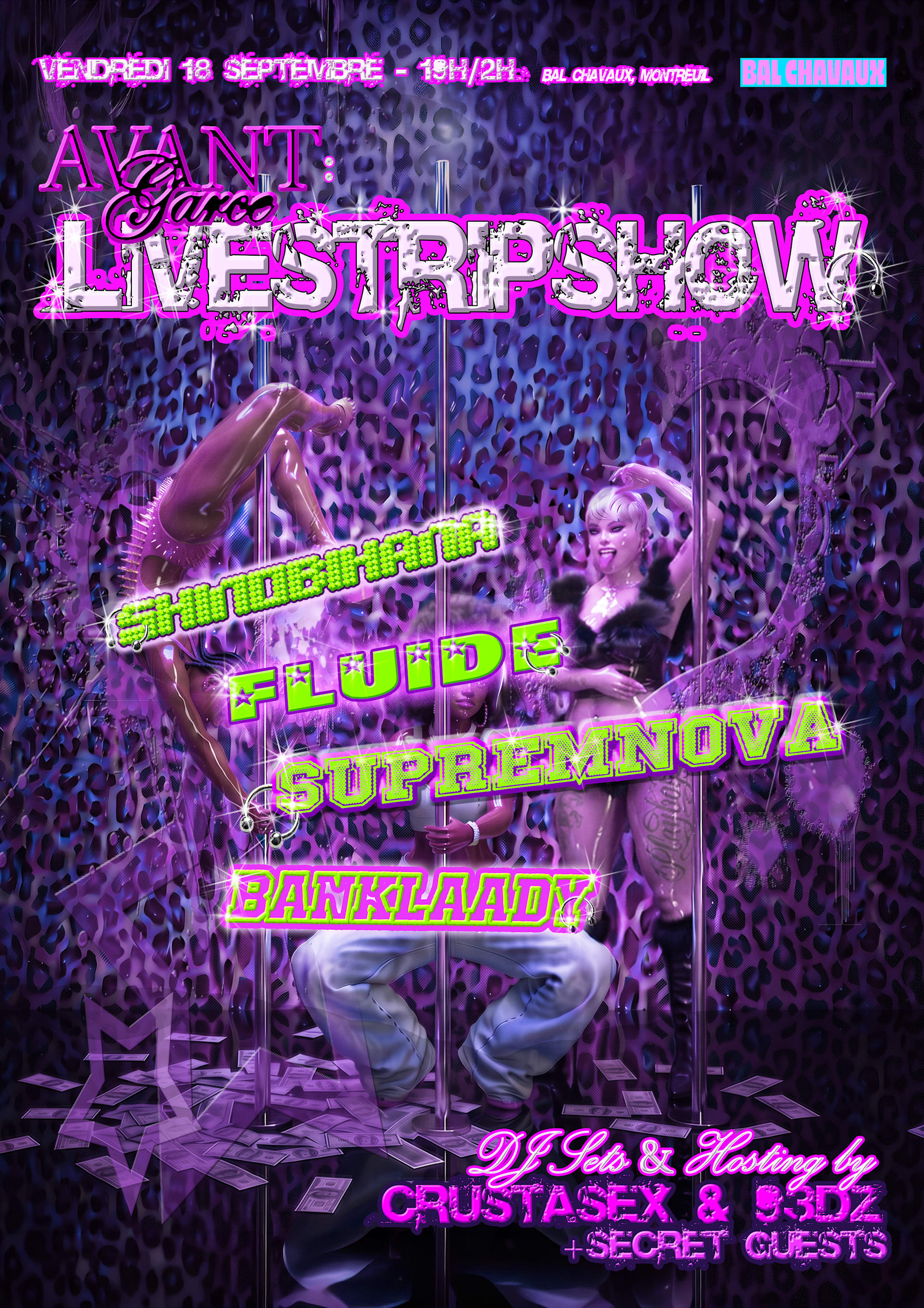 Avant-Garce : Livestripshow