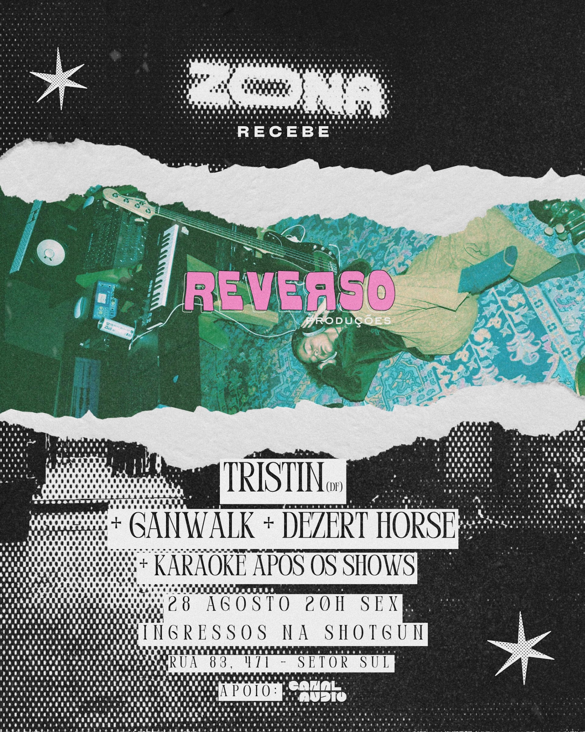 Zona Recebe: Reverso C/ Tristin/Galwalk/Dezert Horse