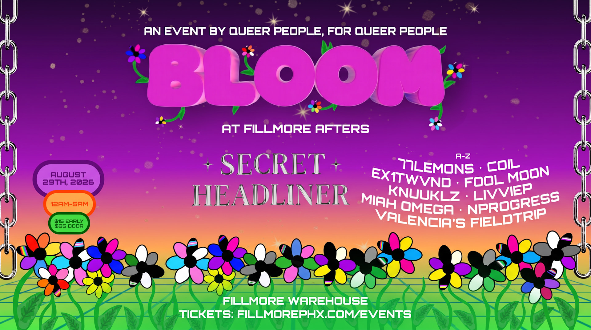 Fillmore Afters - Bloom 2 - 08.29.2026