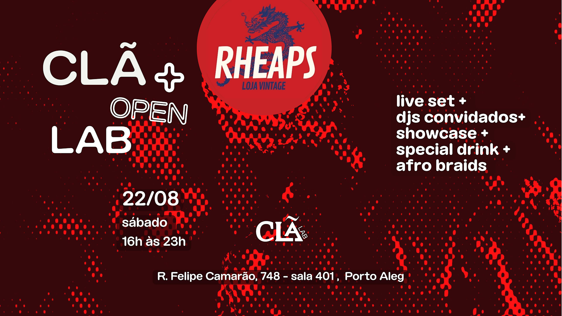Clã + Rheaps - Open Lab
