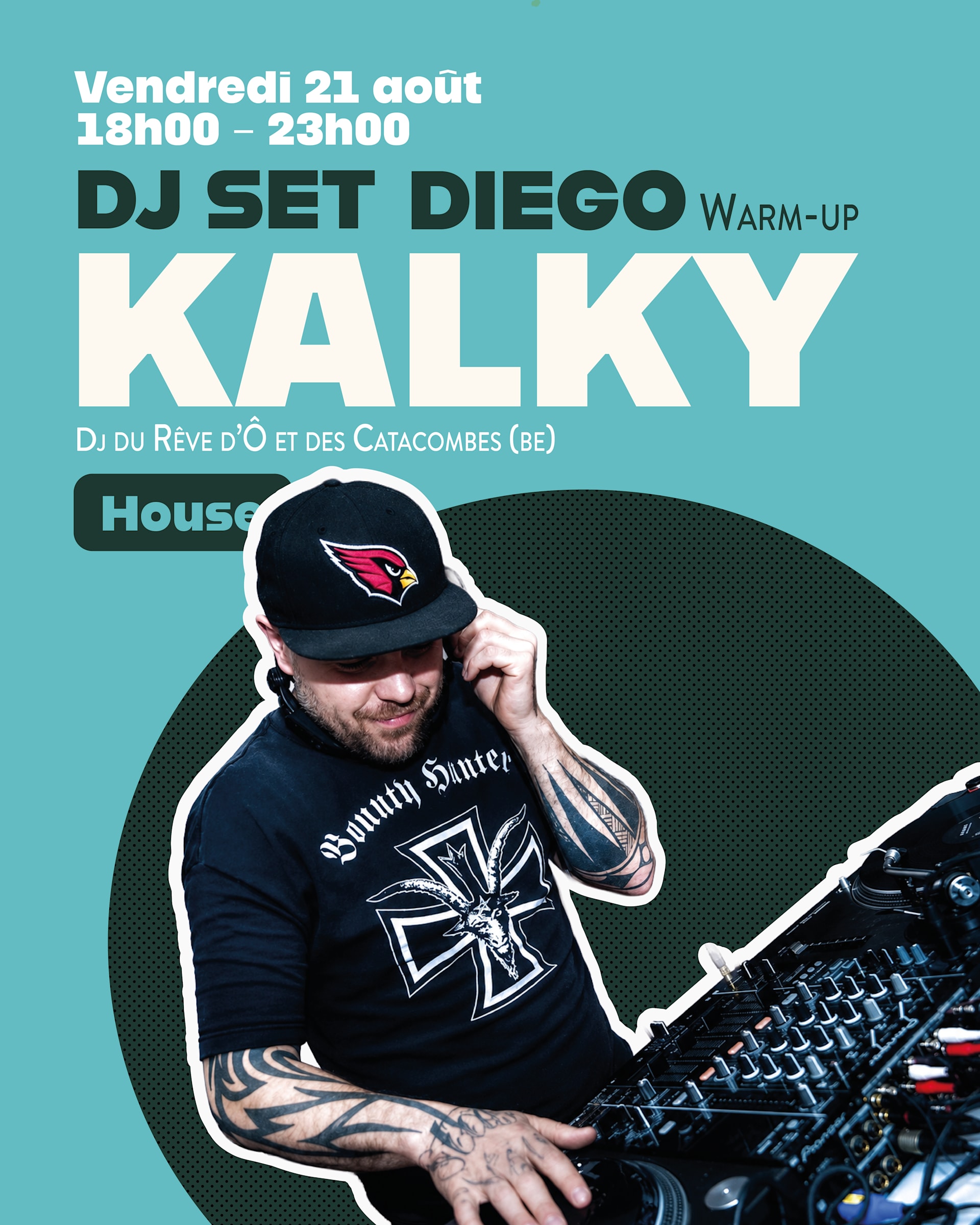 Soirée House W/ Kalky + Diego