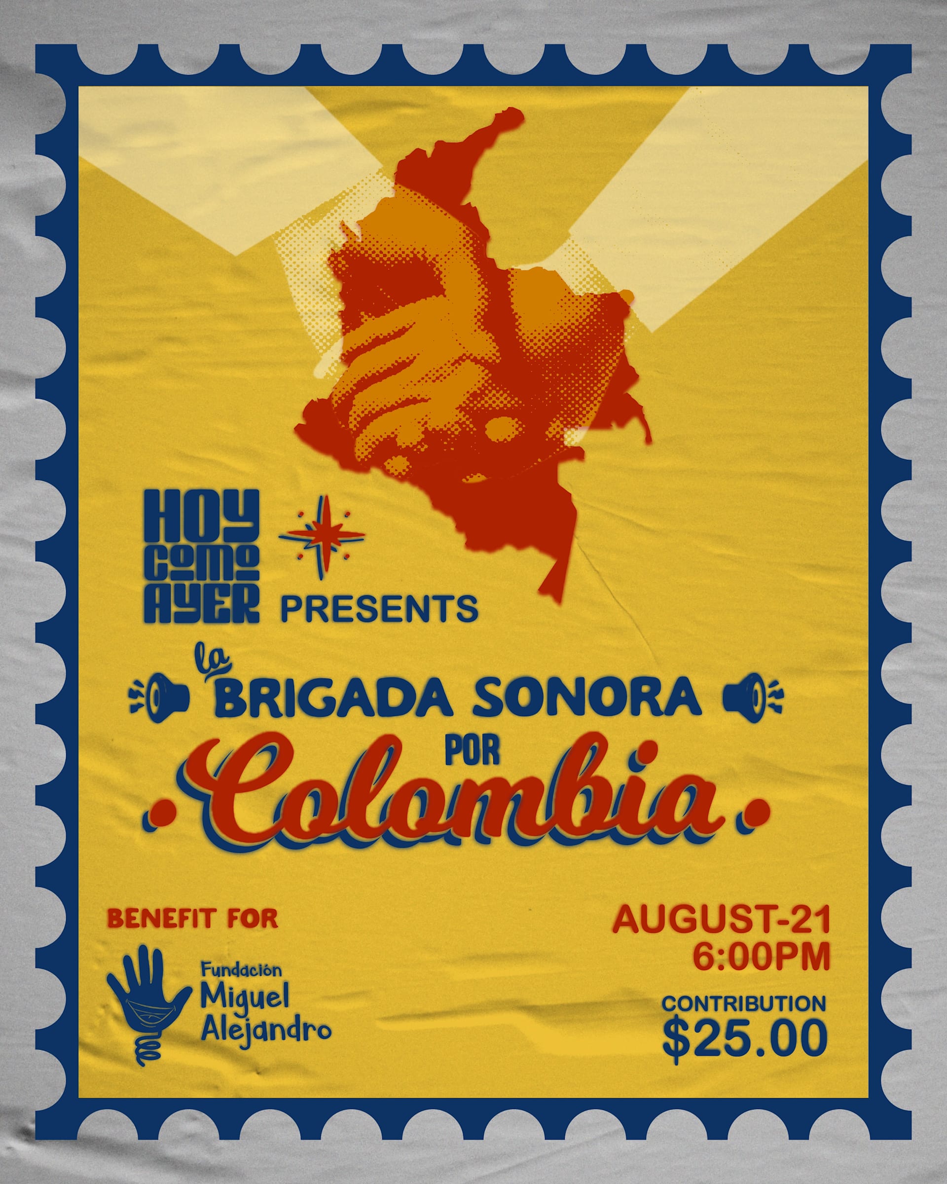 Hca & Ear Candy Present: Brigada Sonora Por Colombia 8/21
