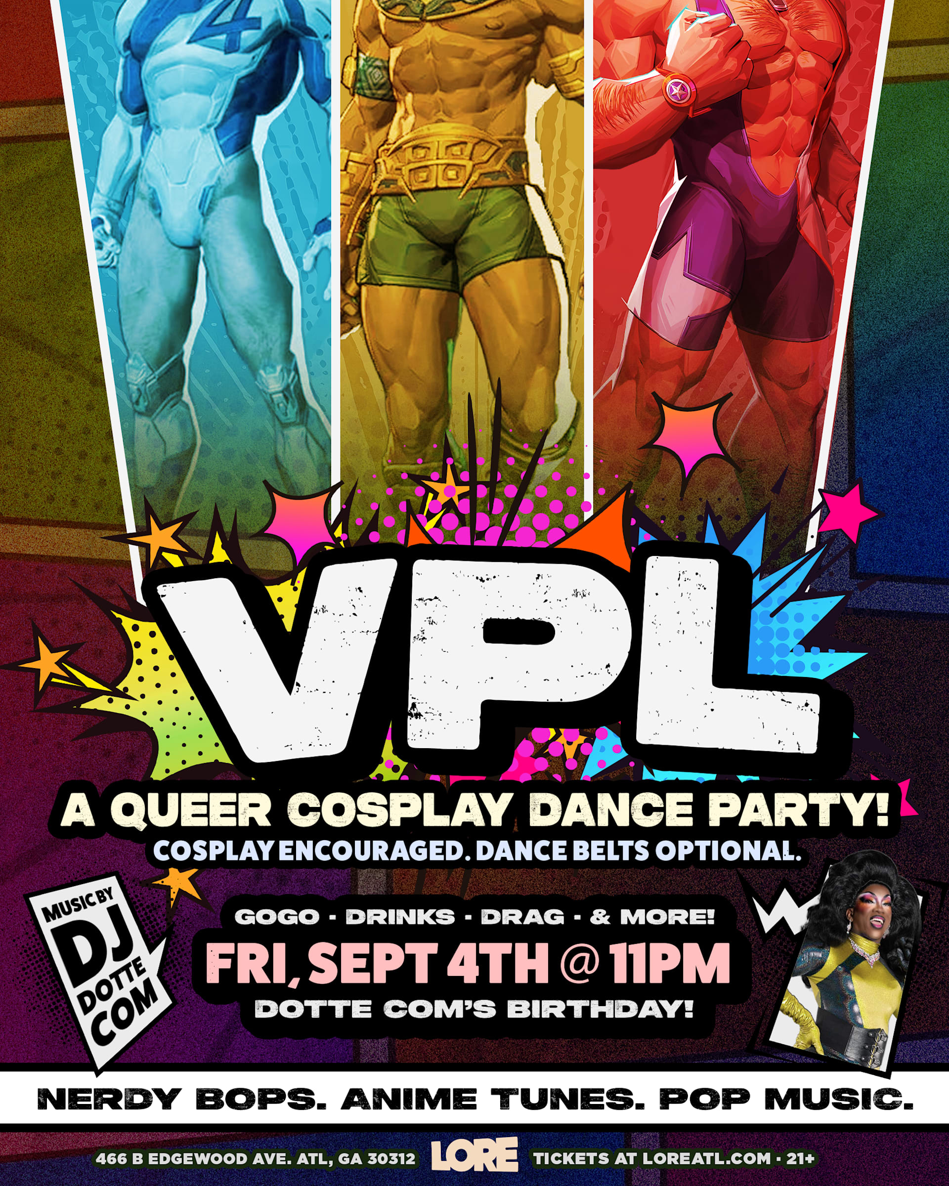 Vpl - A Queer Cosplay Dance Party