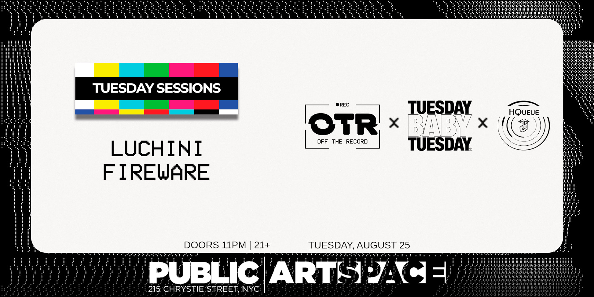 Off The Record Tuesday Sessions At Public Hotel 082526