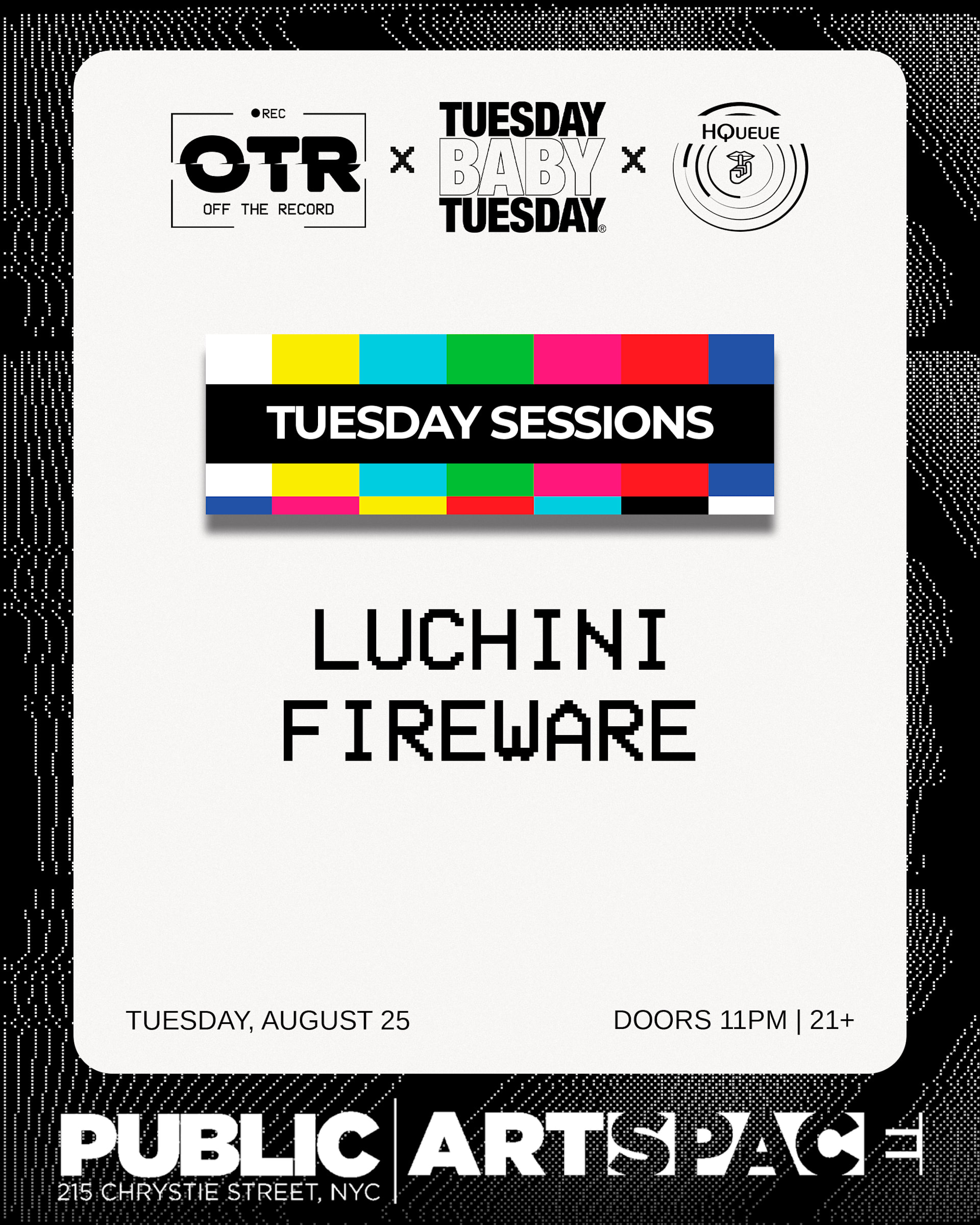 Off The Record Tuesday Sessions At Public Hotel 082526