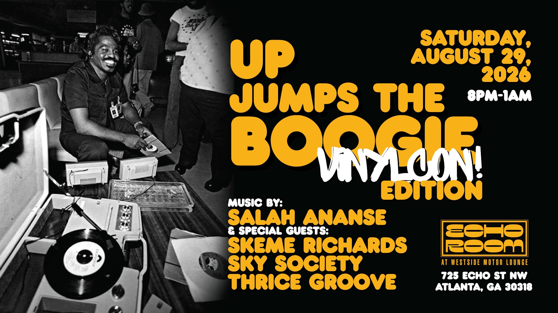 Up Jumps The Boogie- The Vinylcon Edition