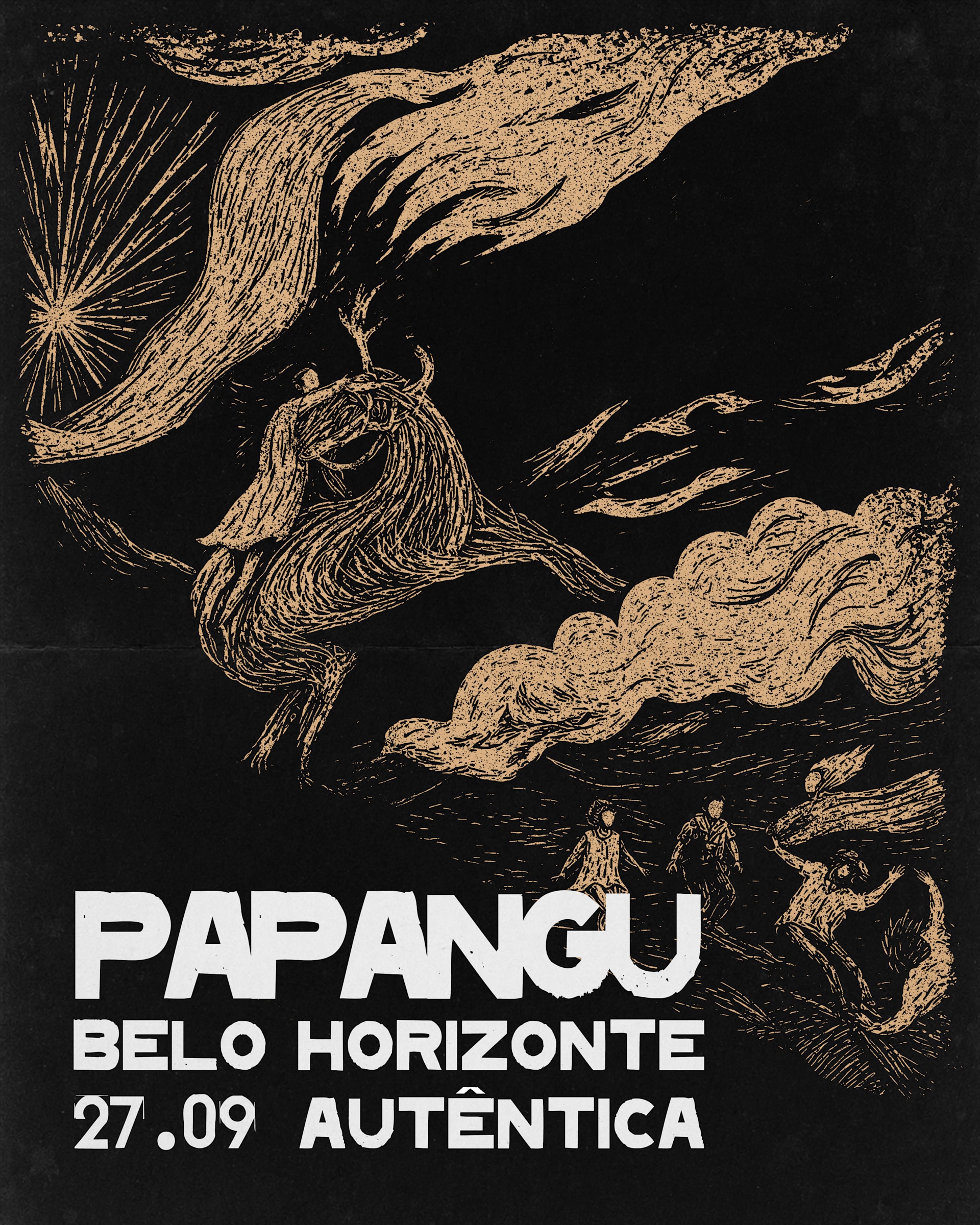 Papangu No Baixo Mezanino Da Autêntica