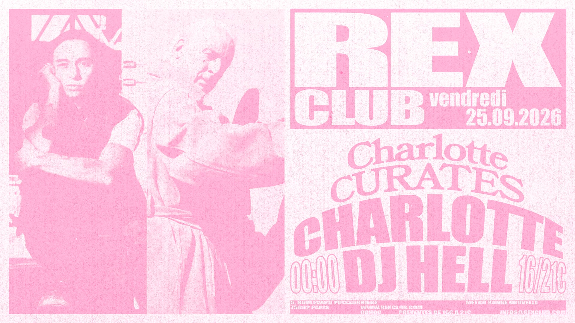 Charlotte Curates: Charlotte, Dj Hell