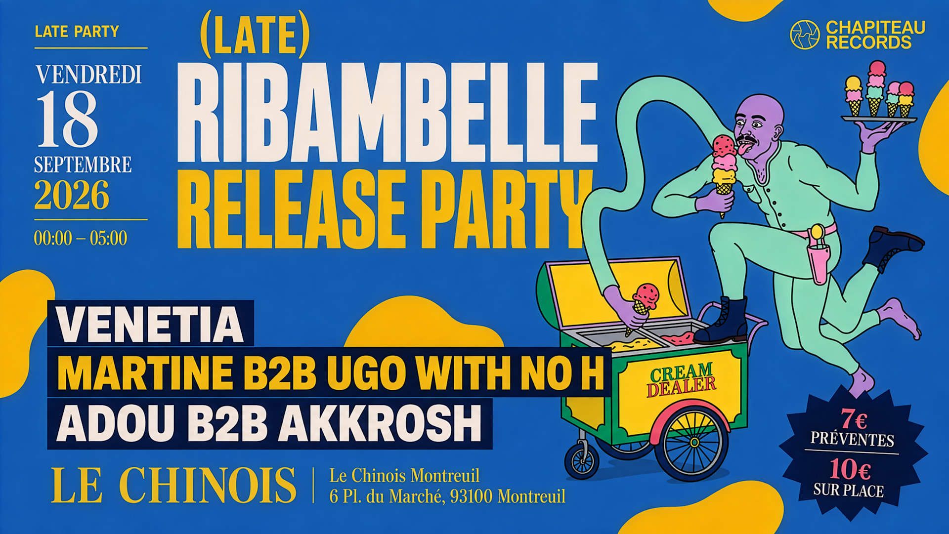 Ribambelle Release Party - Chapiteau Records
