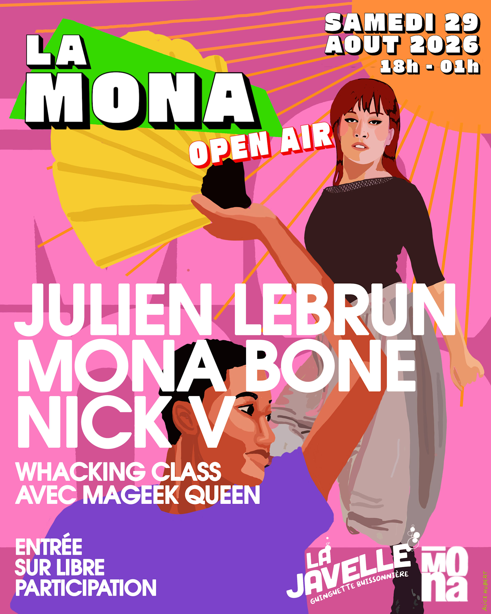 La Mona Open Air À La Javelle / Edition Rentrée (Prix Libre)