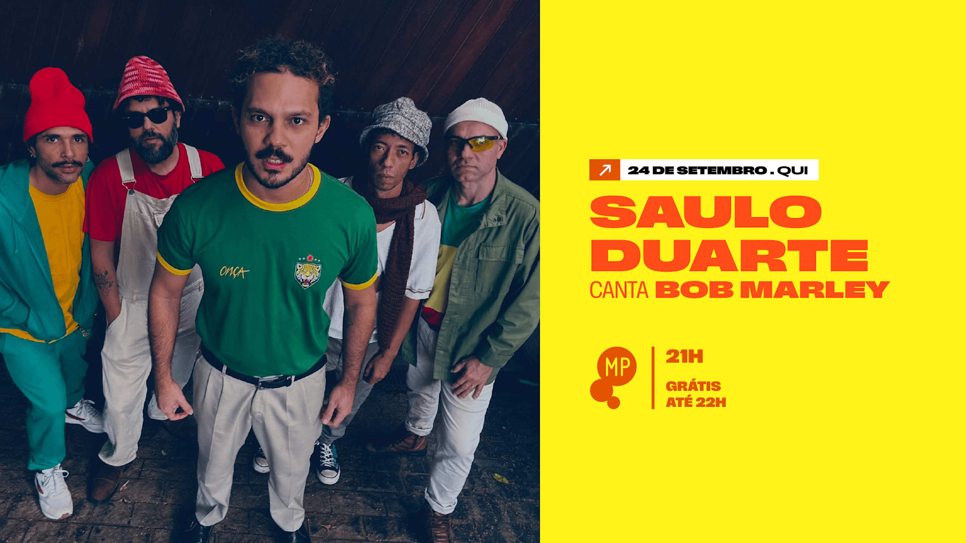 24/9 - Saulo Duarte Canta Bob Marley No Mundo Pensante