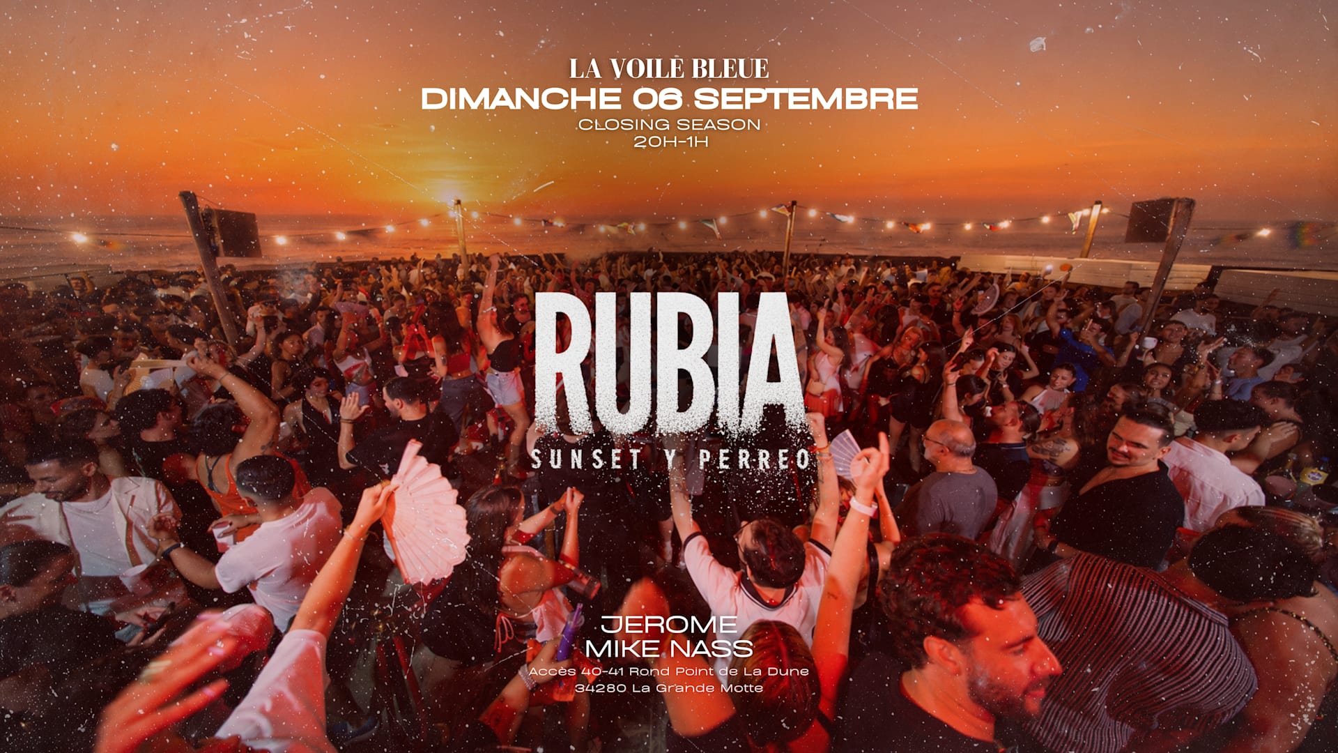 Closing La Voile Bleue X La Rubia