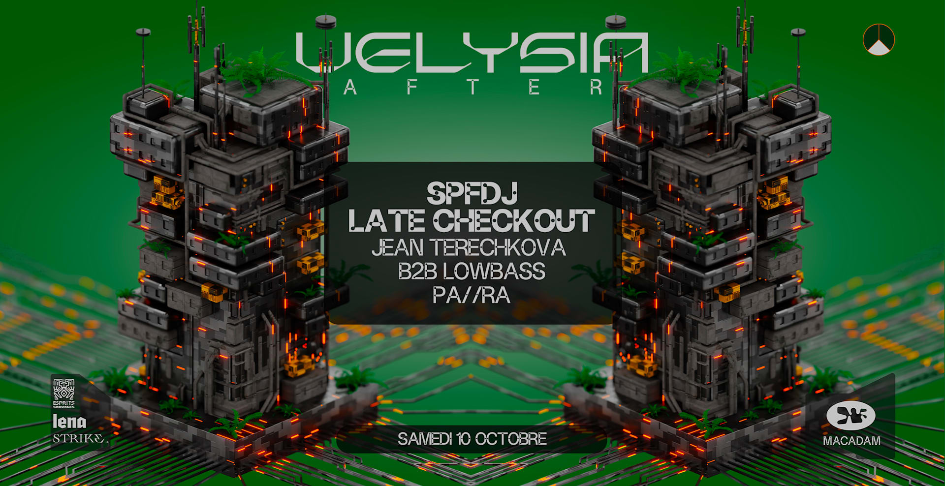 Velysia | After Macadam Jour 2, Sam. 10 Octobre
