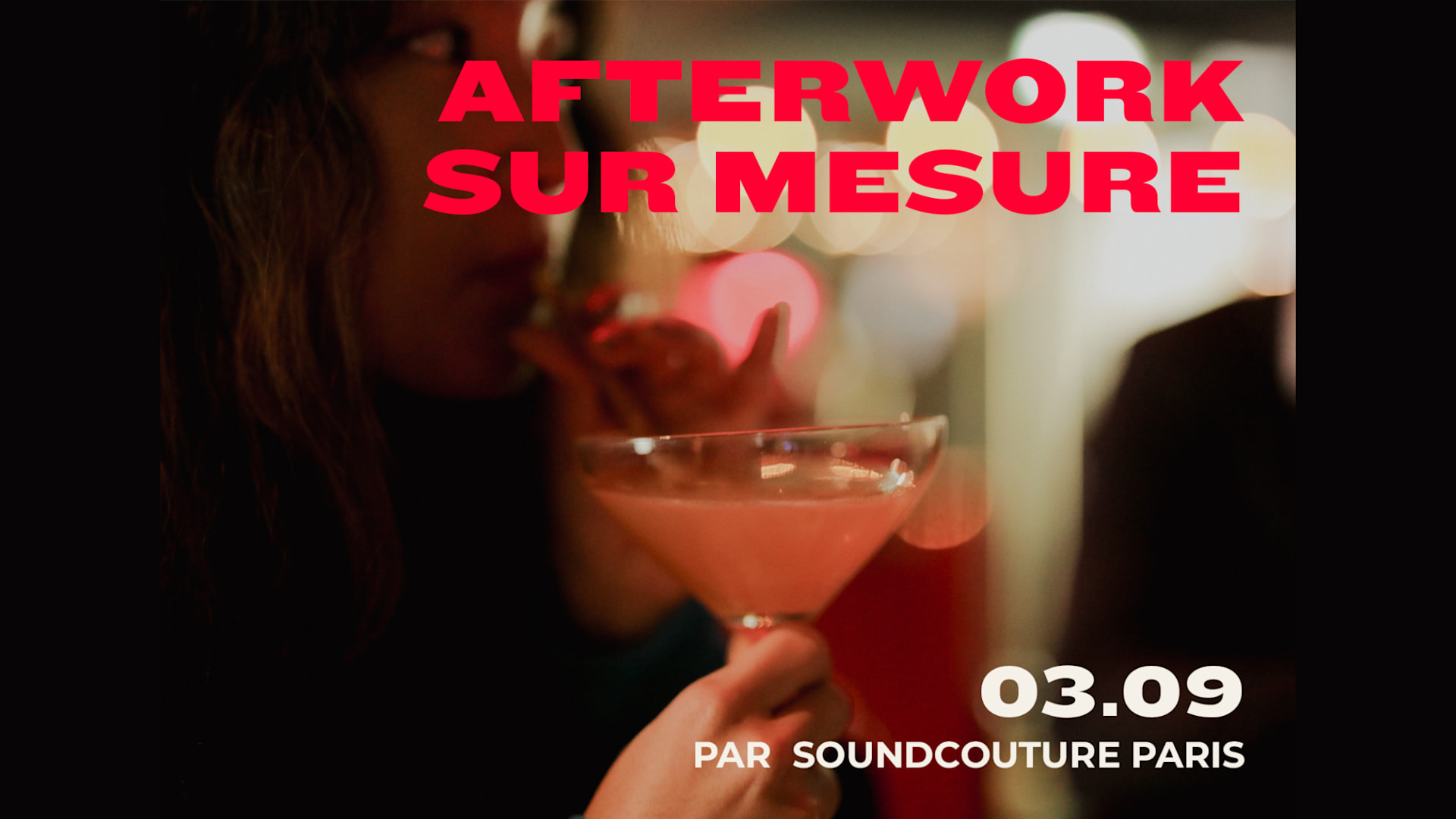 Afterwork Sur-Mesure Jeudi 3 Septembre 2026