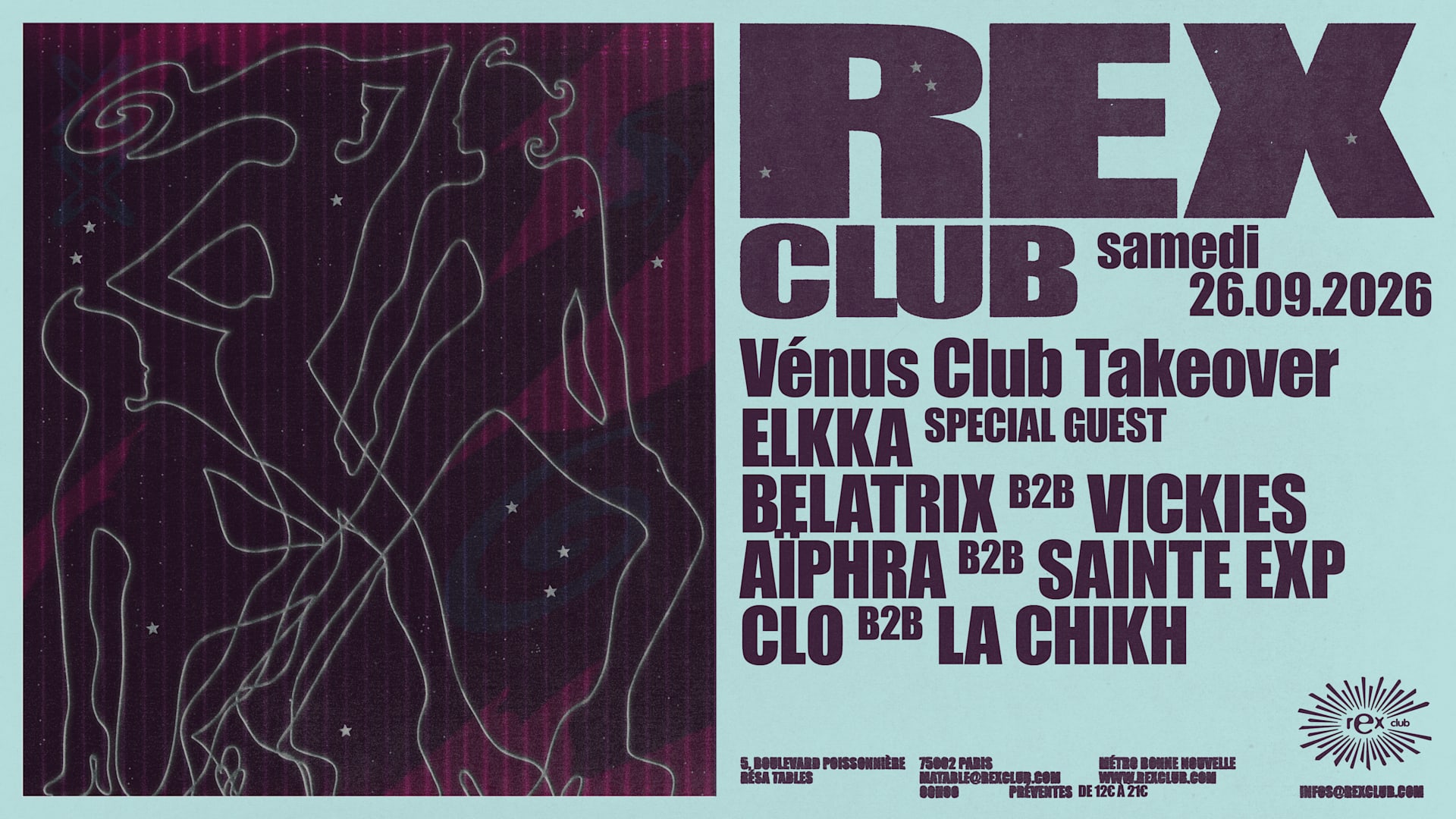 Vénus Club Invite Elkka
