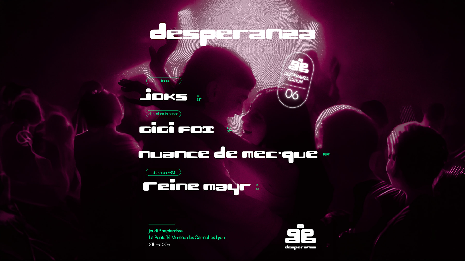 Desperanza W/ Joks, Gigi Fox, Nuance De Mec.Que, Reine Mayur