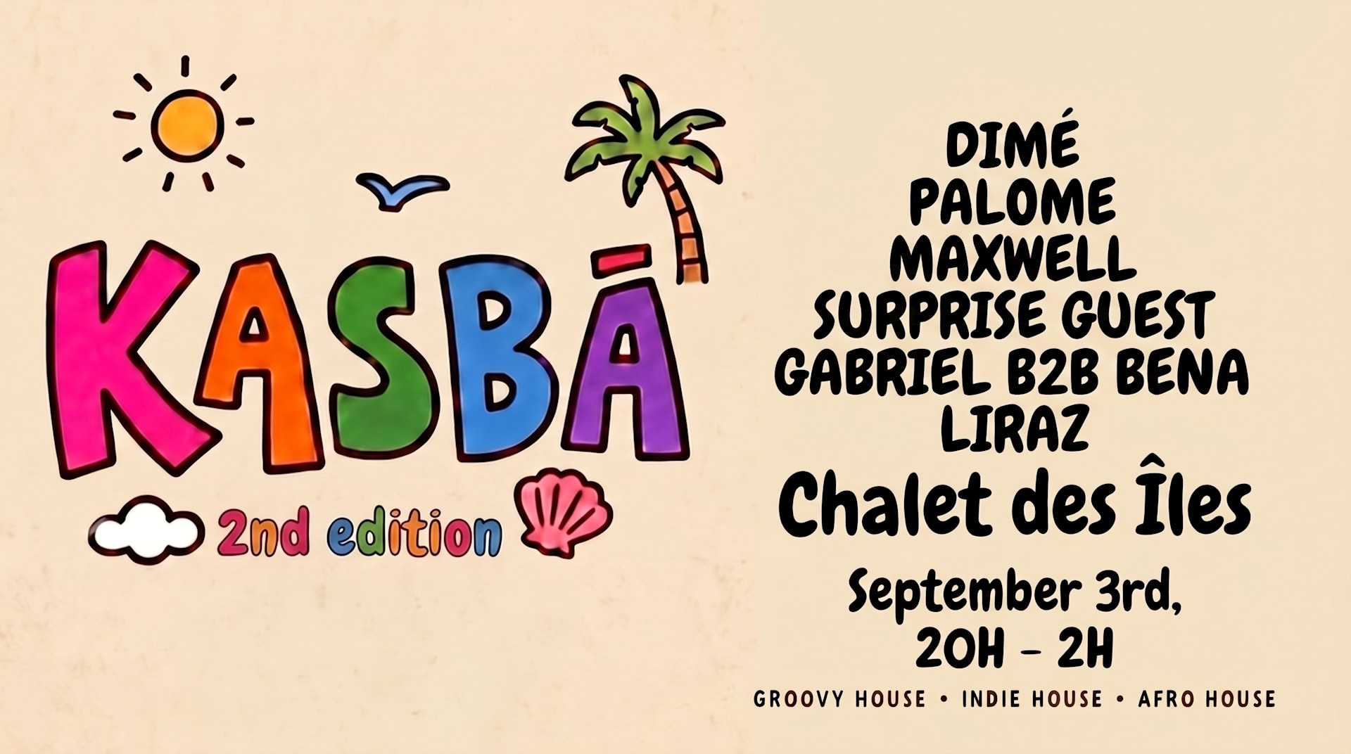 Kasbā | Châlet Des Iles | 03/09