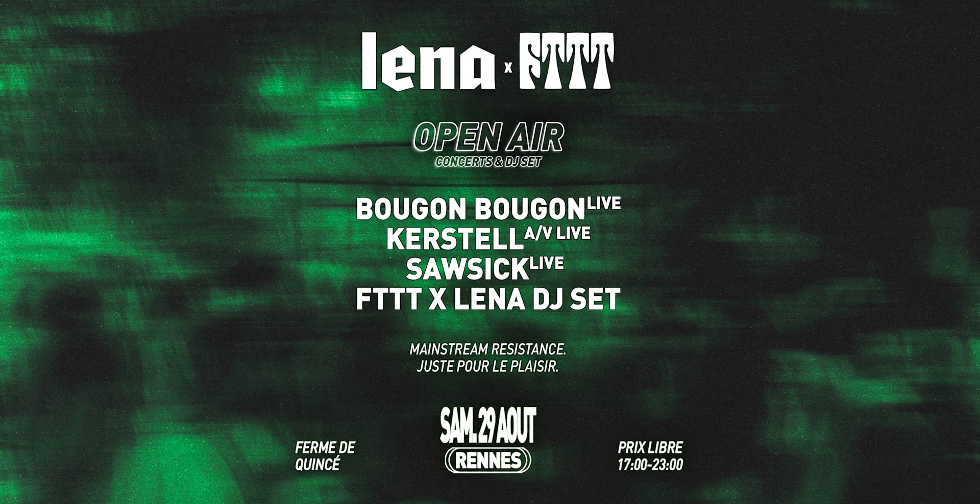 Lena X Fttt | Quincé Open Air