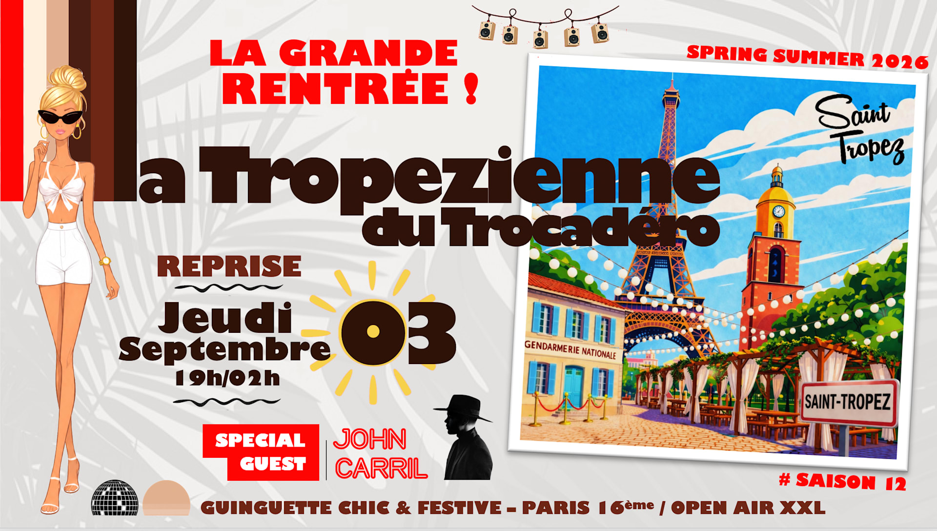 La Tropezienne Du Trocadero / Apero Open Air Xxl / Paris 16