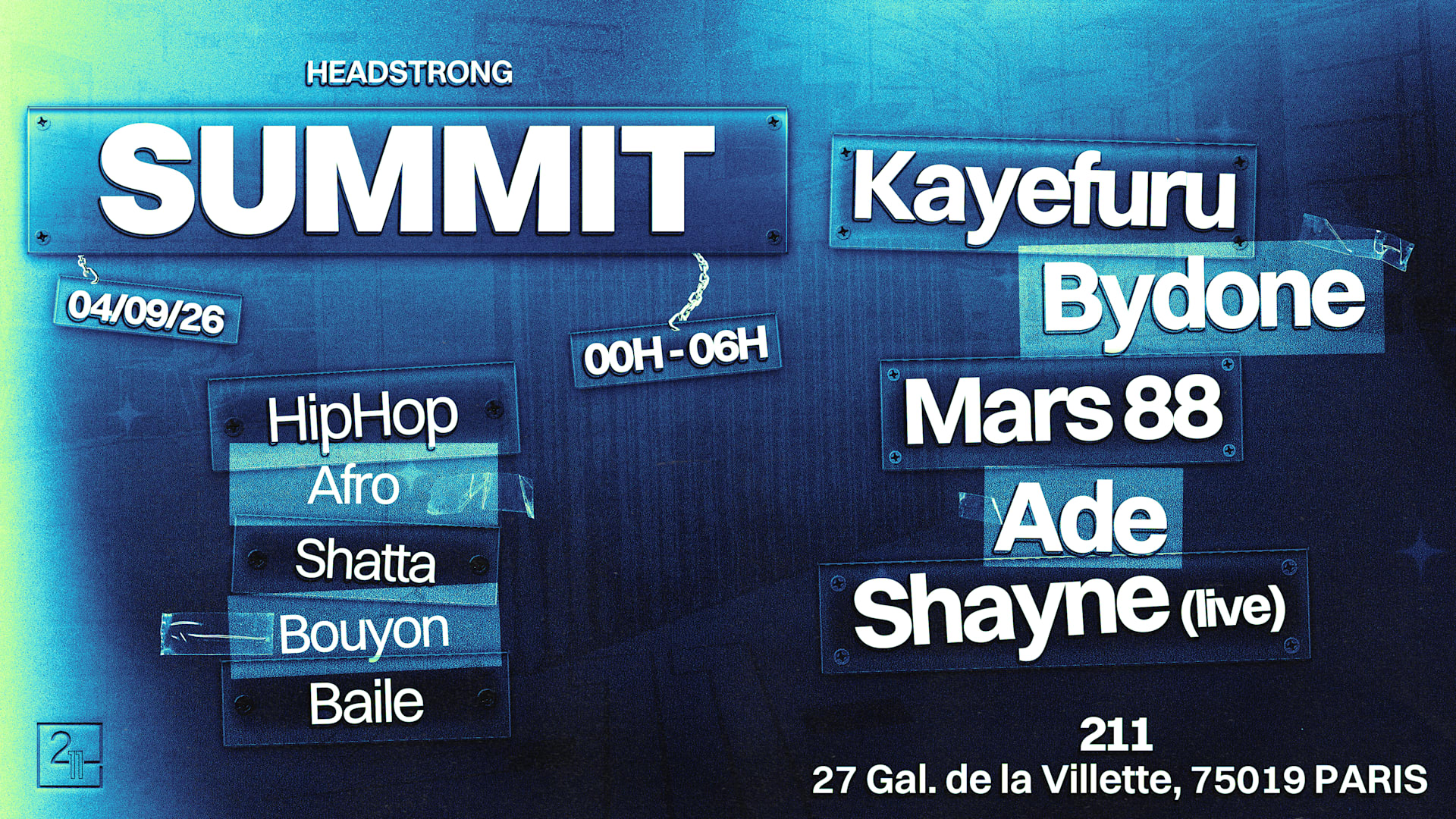 Summit Party Afro / Hip Hop
