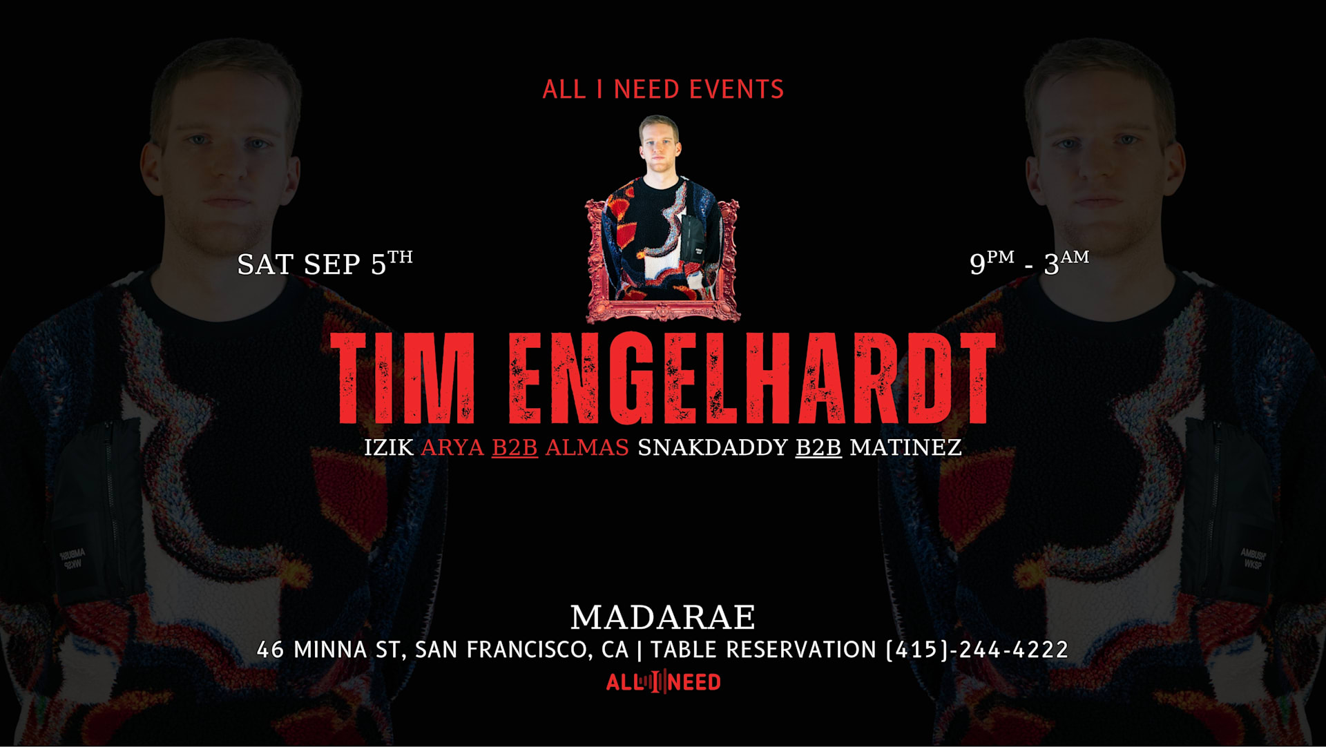Tim Engelhardt (Melodic & Progressive House) At Madarae