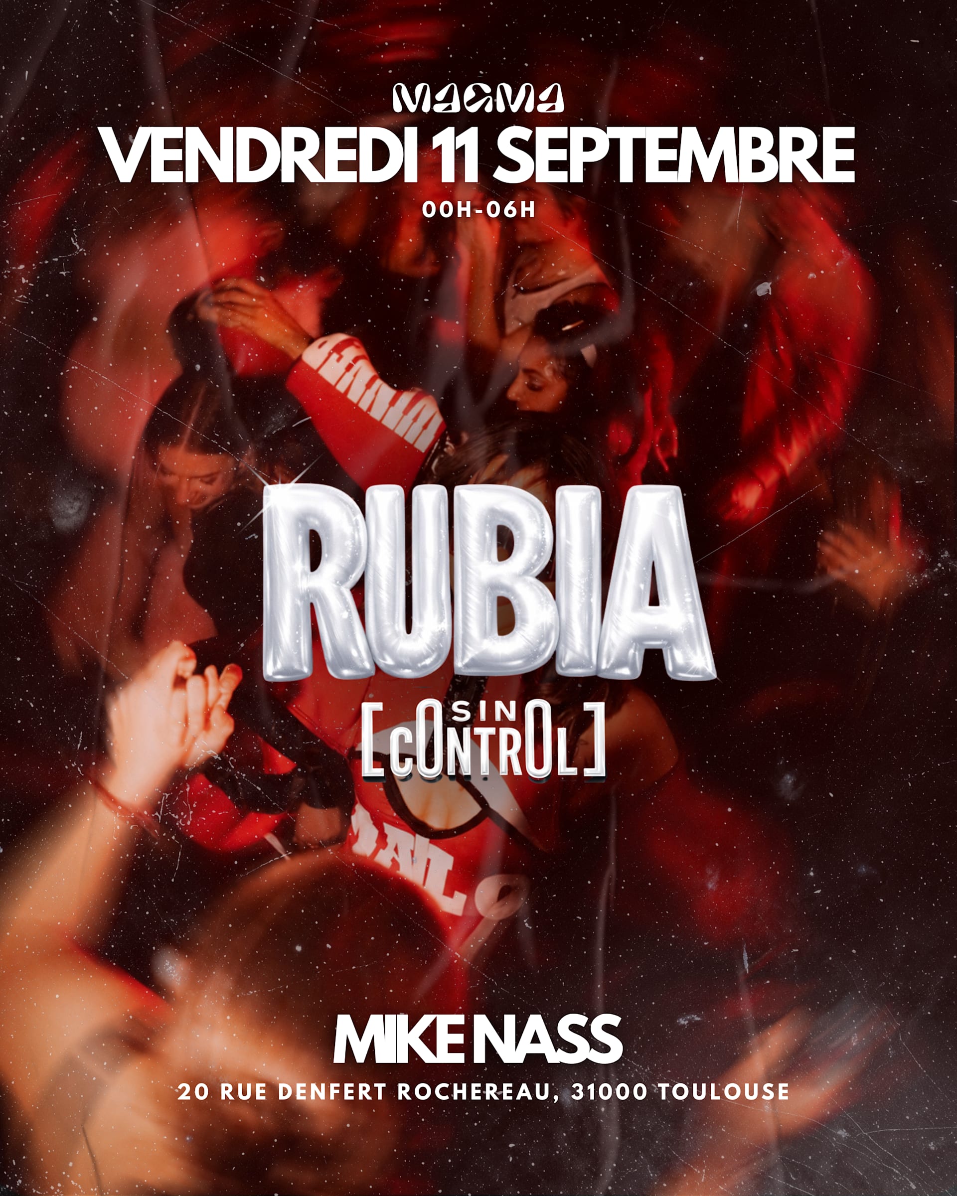 Rubia Sin Control - Magma Club