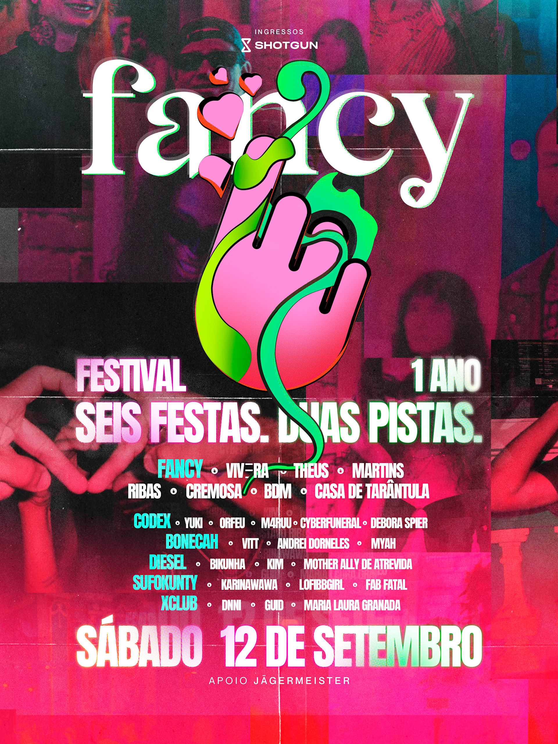 Fancy Festival 1 Ano: Diesel Bonecah Xclub Codex Sufokunty