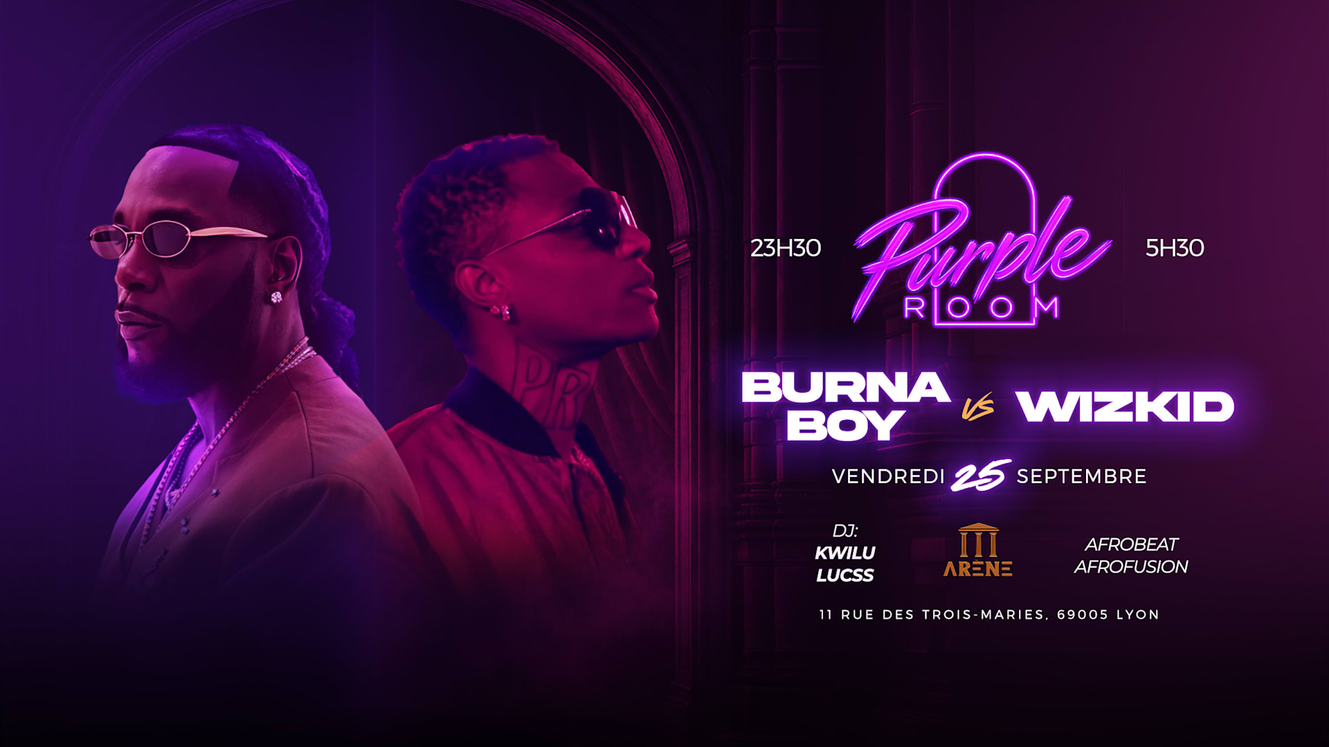 Purple Room : Burna Boy Vs Wizkid