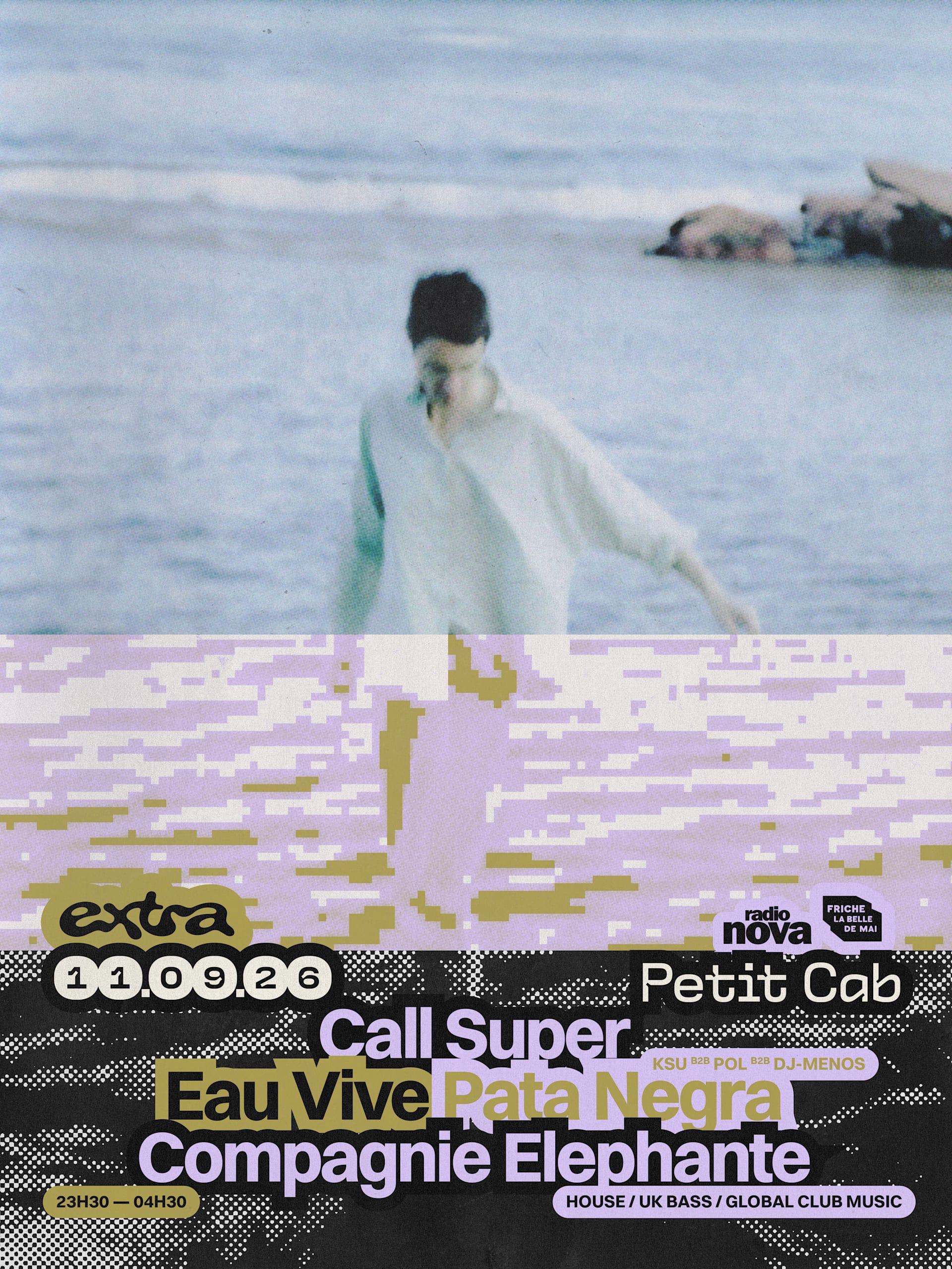 Call Super + Eau Vive + Pata Negra @ Petit Cab