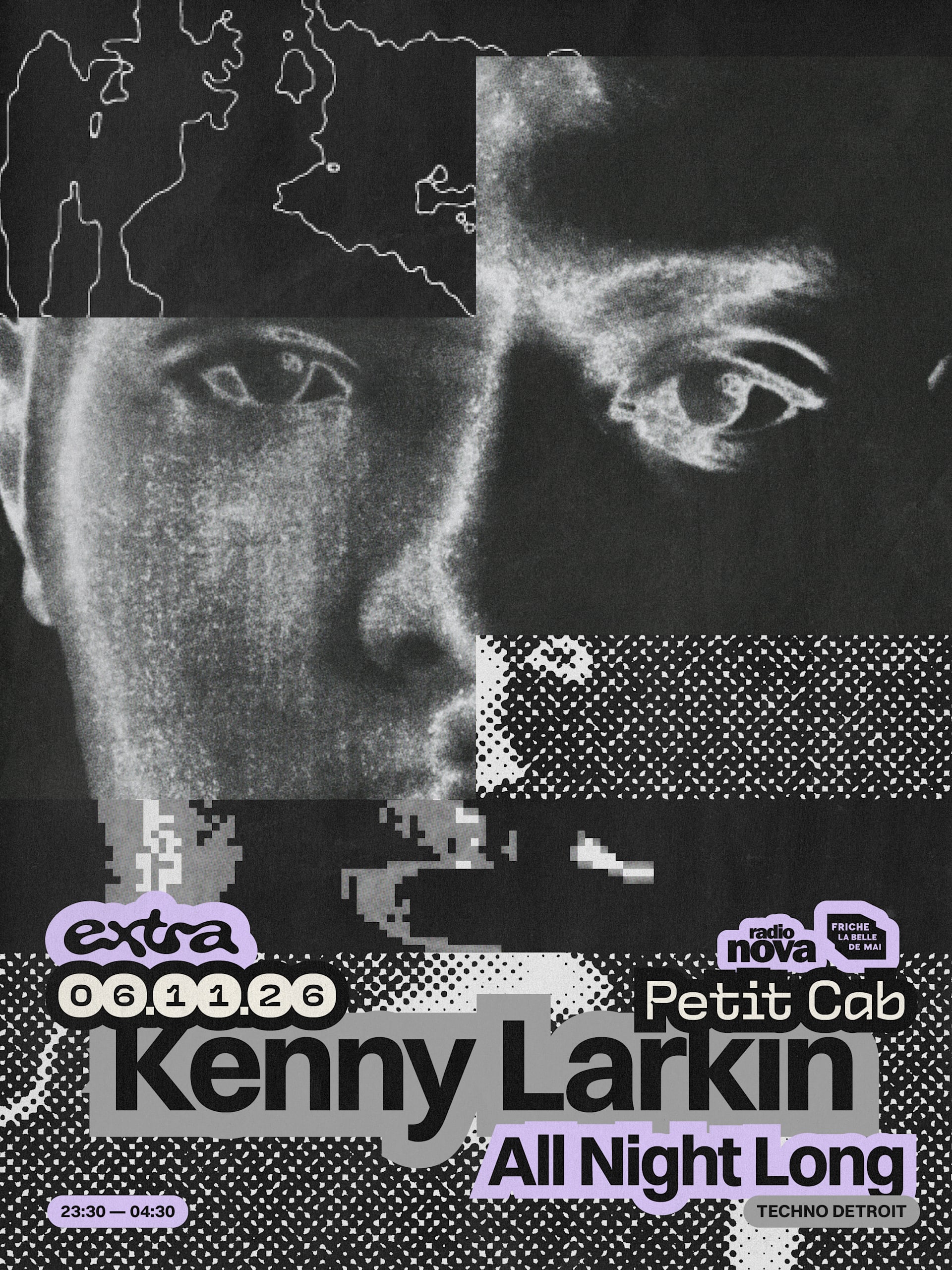 Kenny Larkin [All Night Long] @ Petit Cab