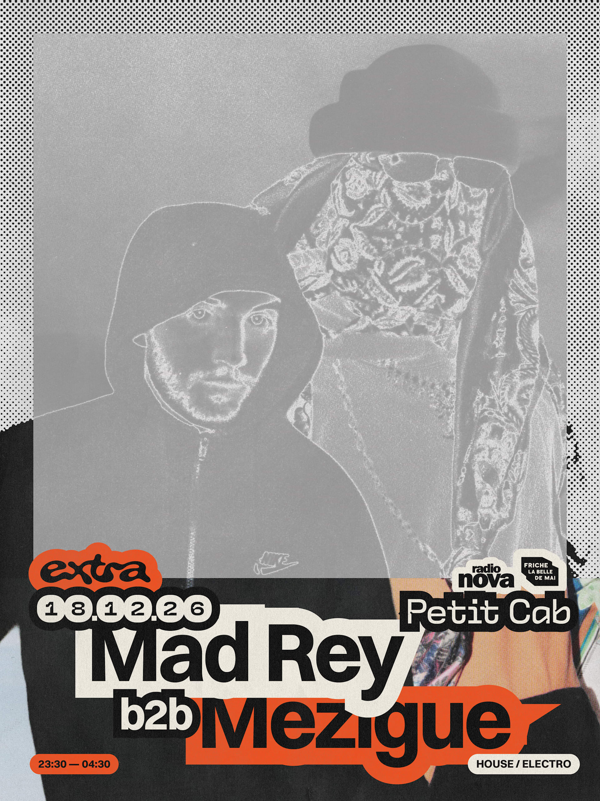 Mad Rey B2b Mezigue [All Night Long] @ Petit Cab