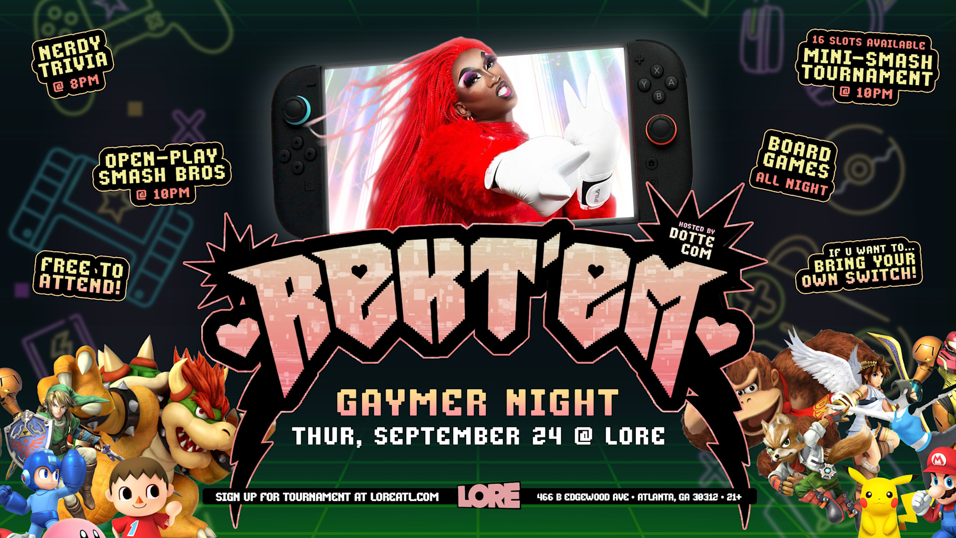 Rekt ‘Em: A Gaymer Night