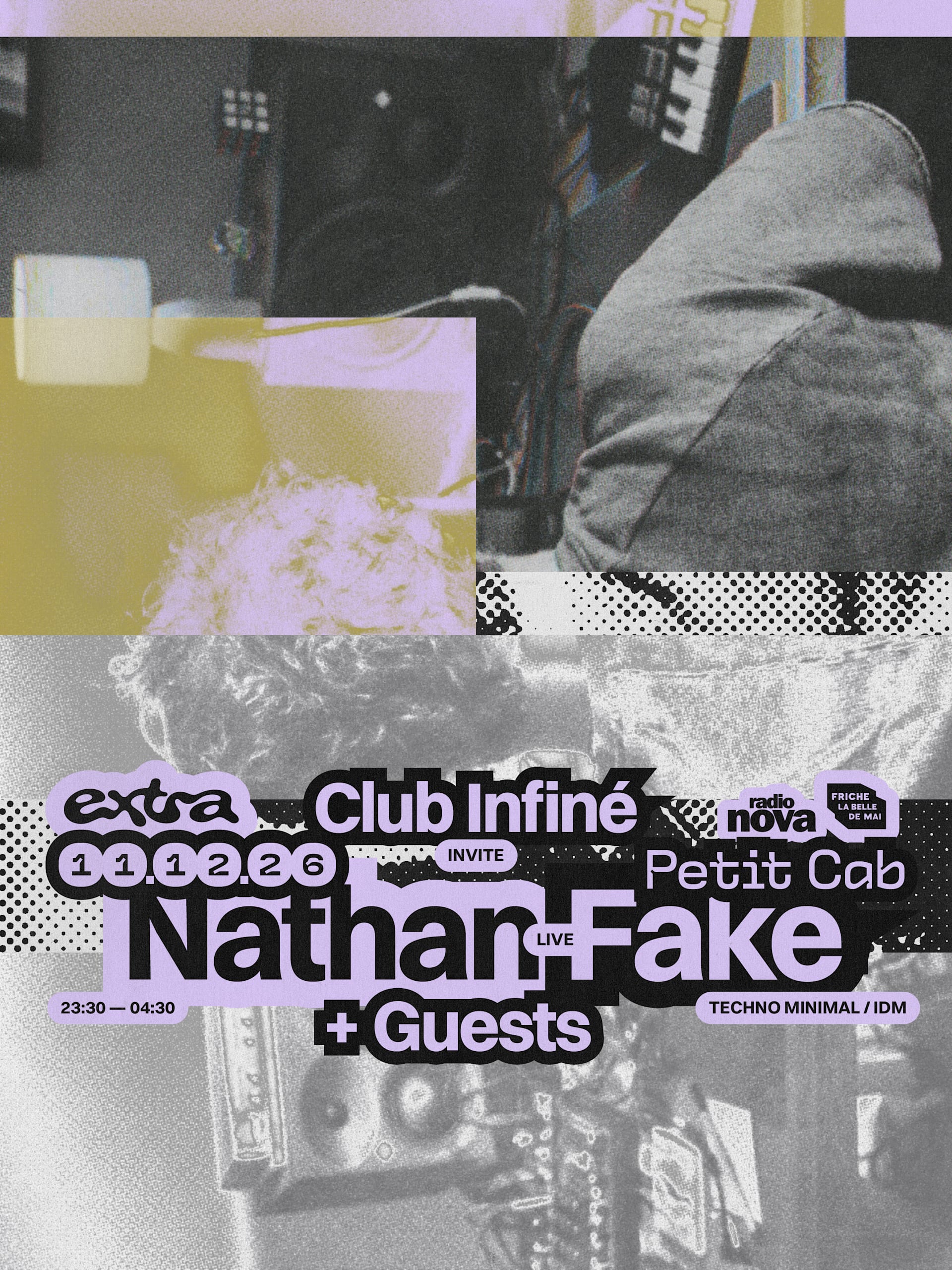 Club Infiné Invite Nathan Fake Live + Guests @ Petit Cab