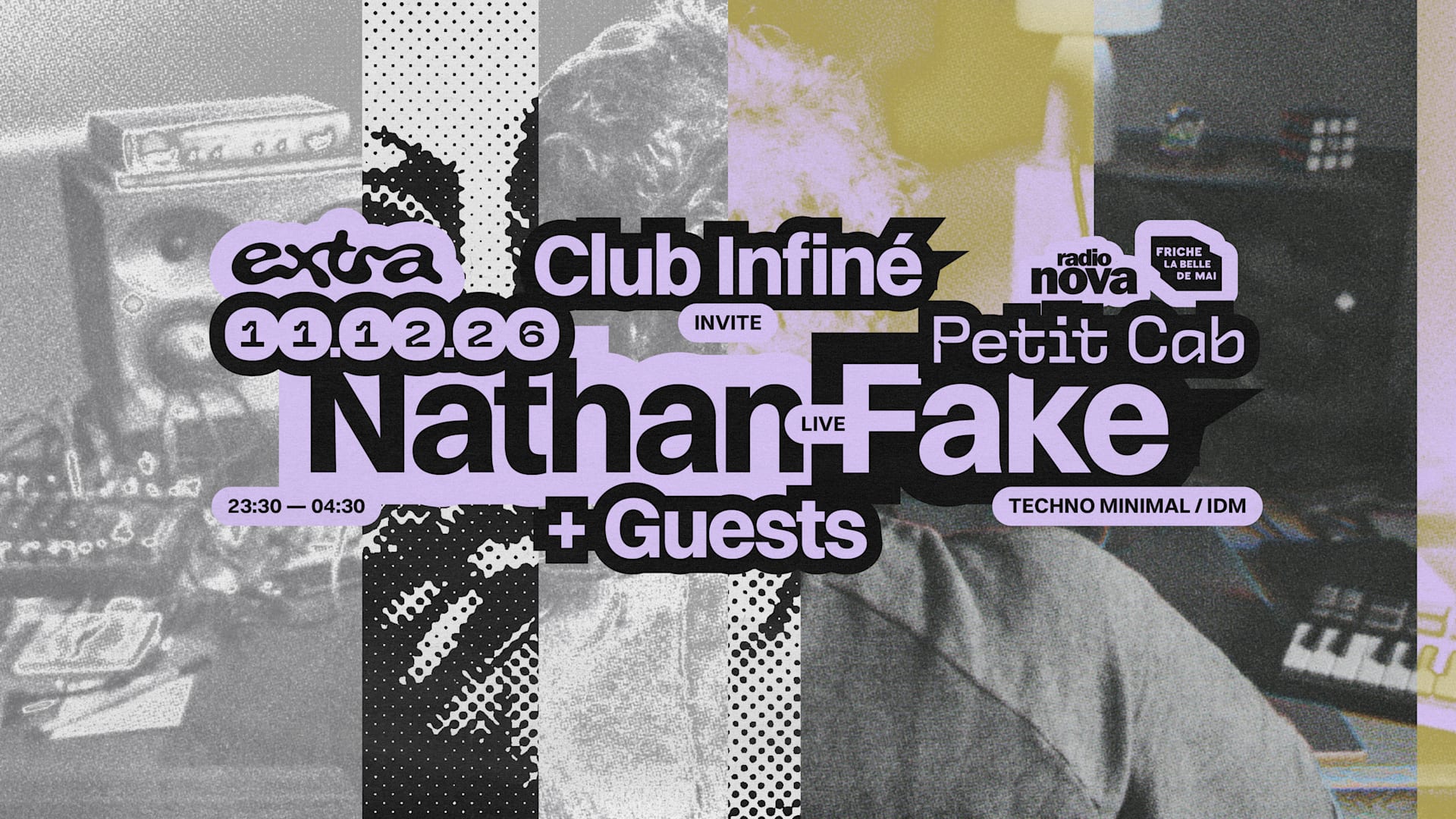 Club Infiné Invite Nathan Fake Live + Guests @ Petit Cab