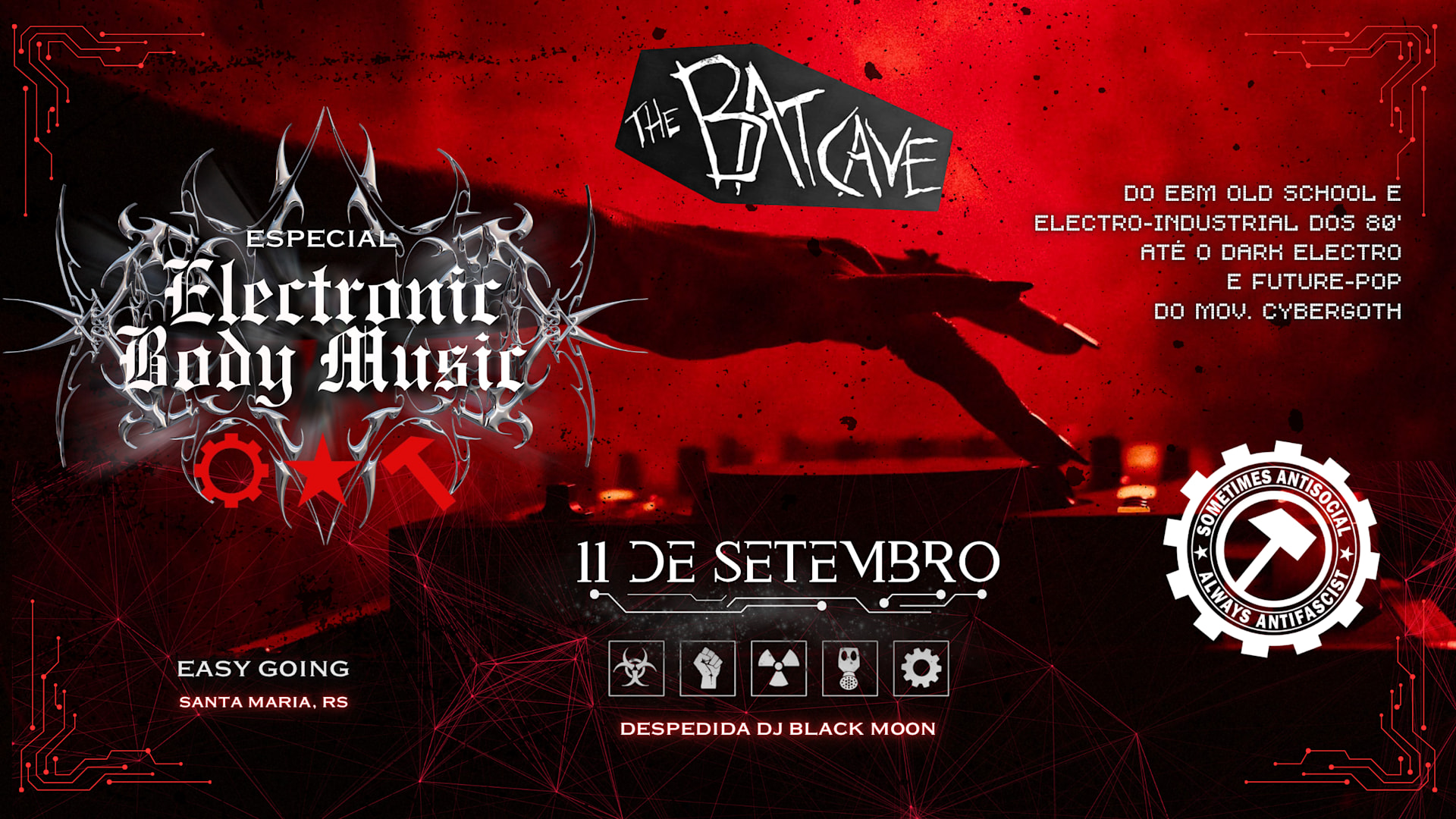 Batcave - Especial Ebm - Santa Maria