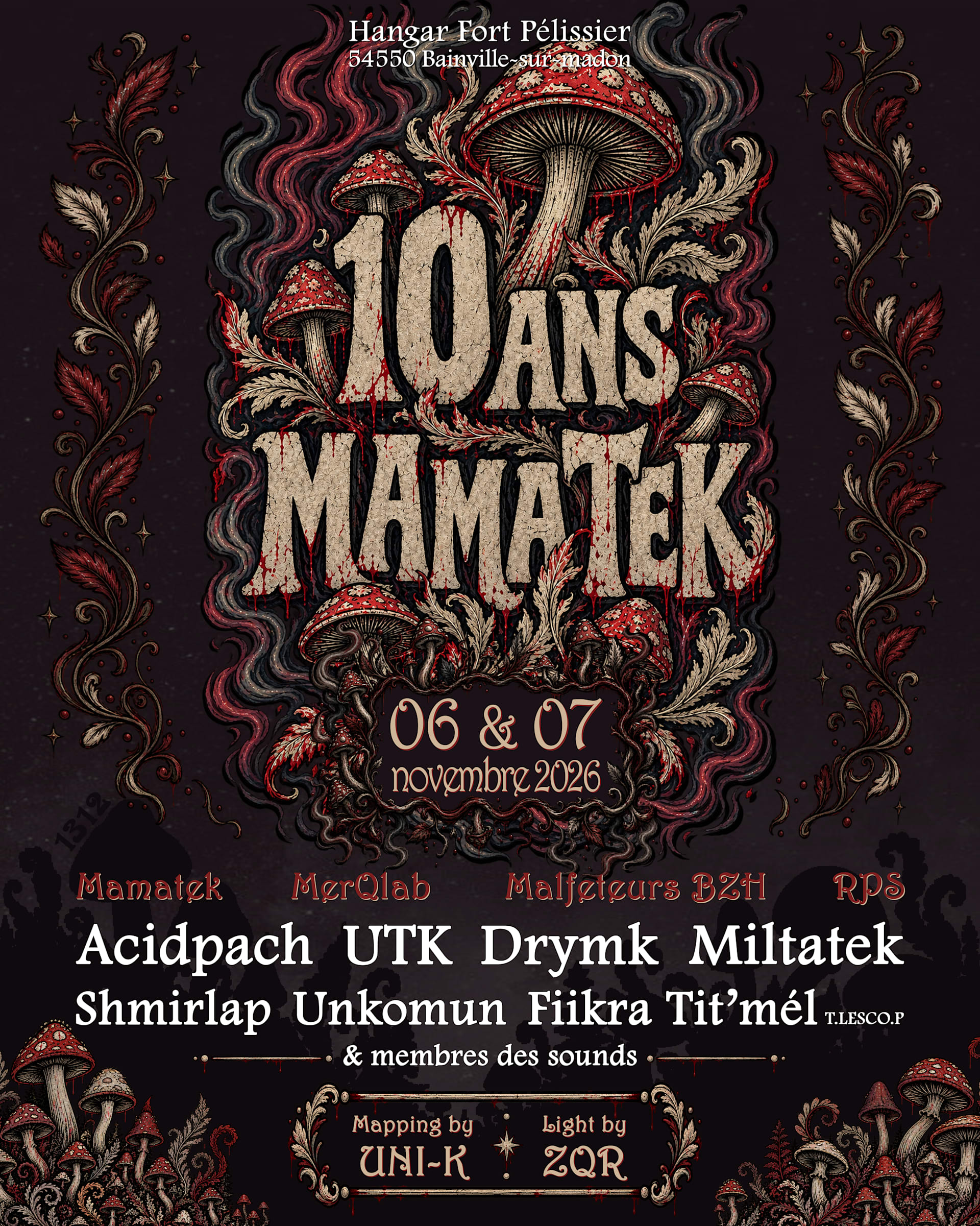 10 Ans Mamatek - Ft Merqlab/Malfeteurs Bzh/Rps