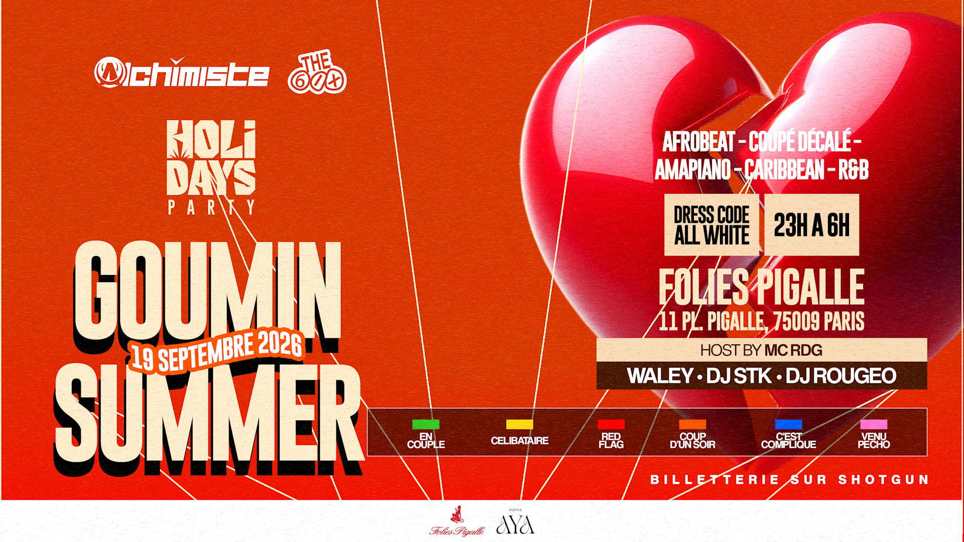 ❤️‍🩹 Holidays Party — Goumin Summer - Samedi 19 Septembre