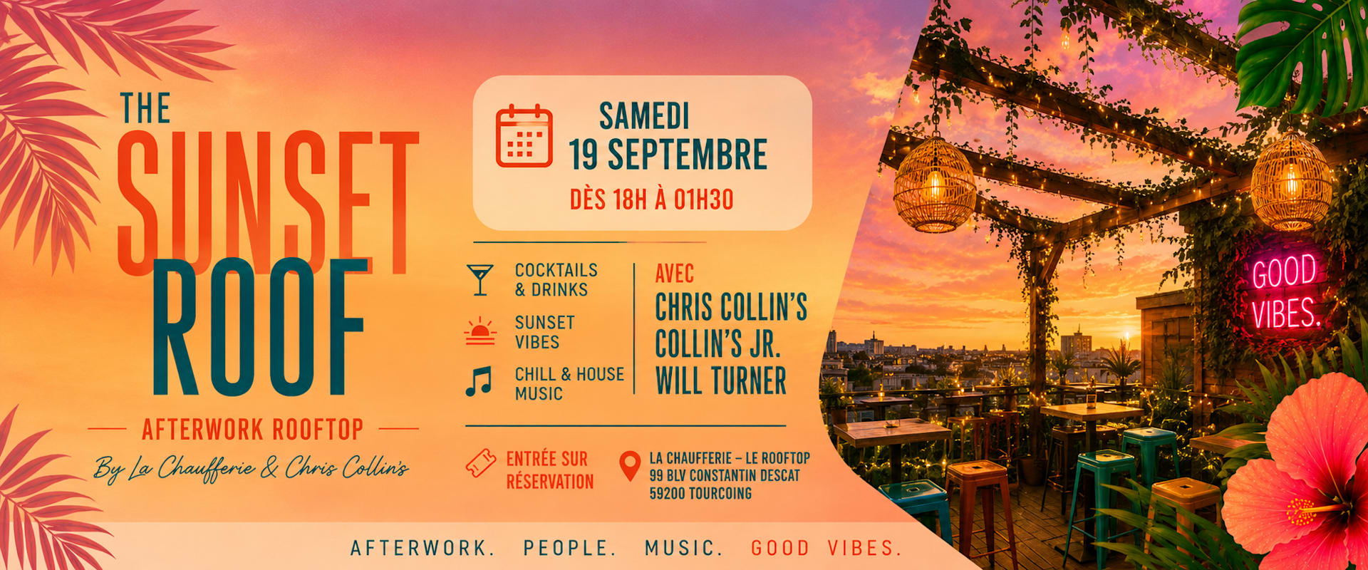 Sunset Roof Septembre