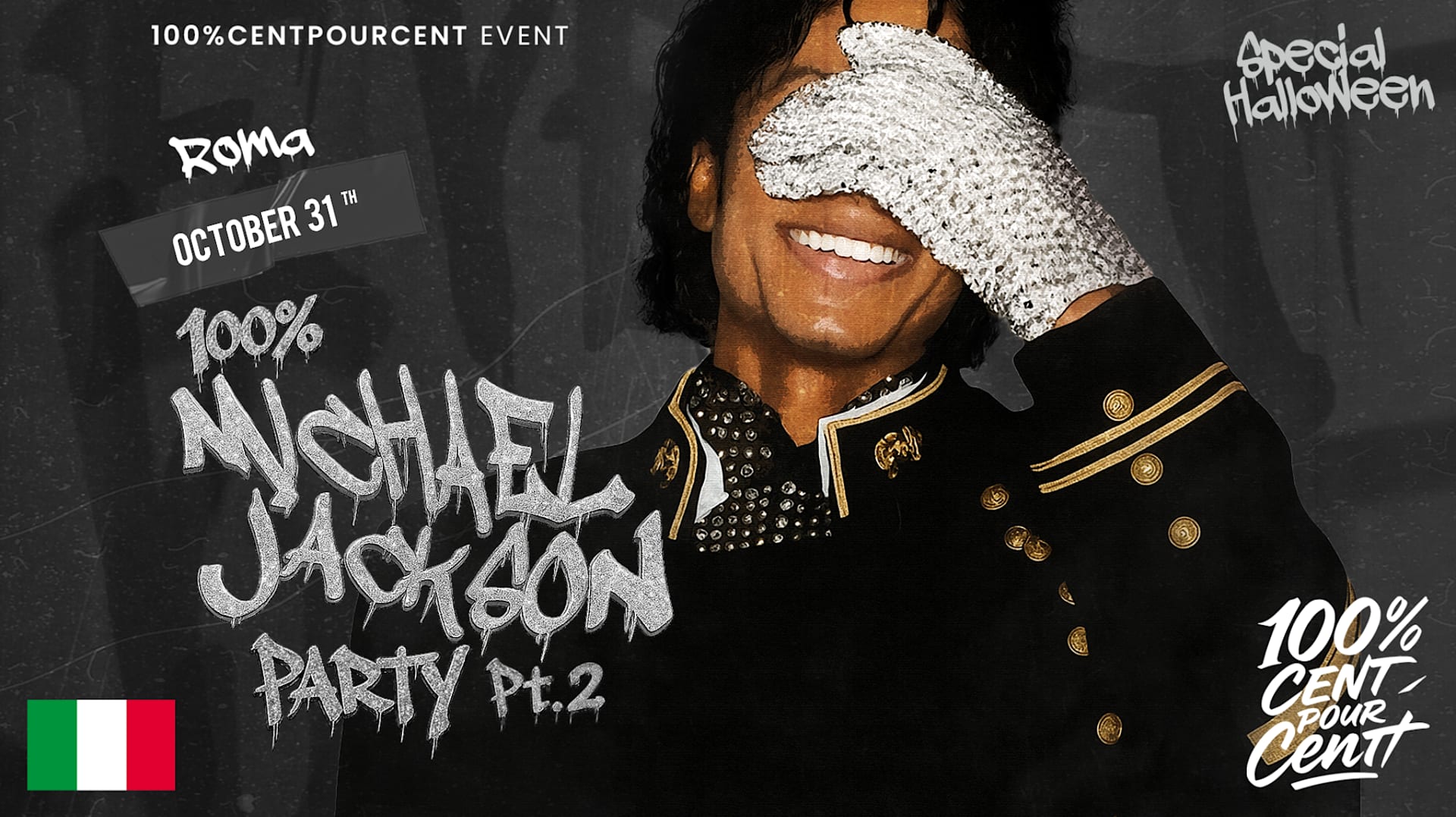 100% Michael Jackson Party Pt.2 !! (Rome)