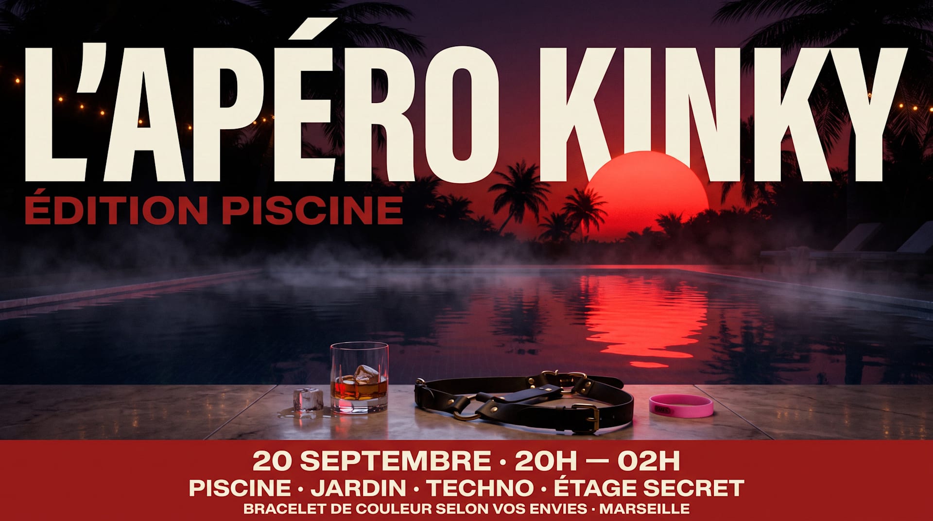 L'apero Kinky - Édition Piscine - By Redline
